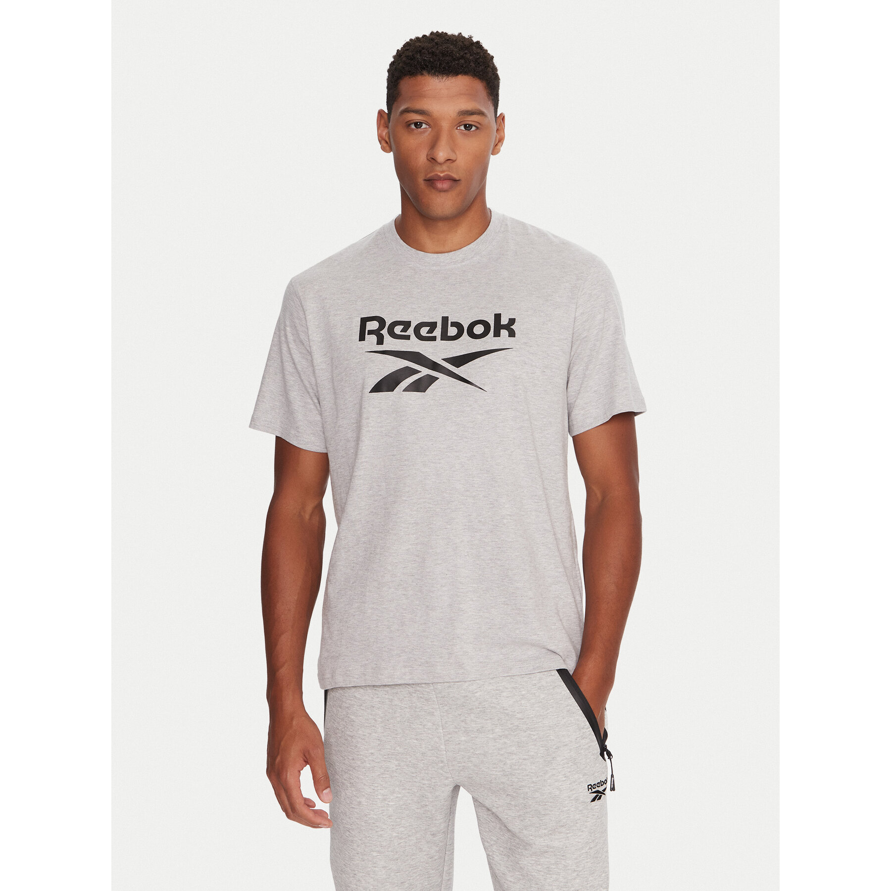 Reebok T-shirt RK25141CCM Grigio Regular Fit