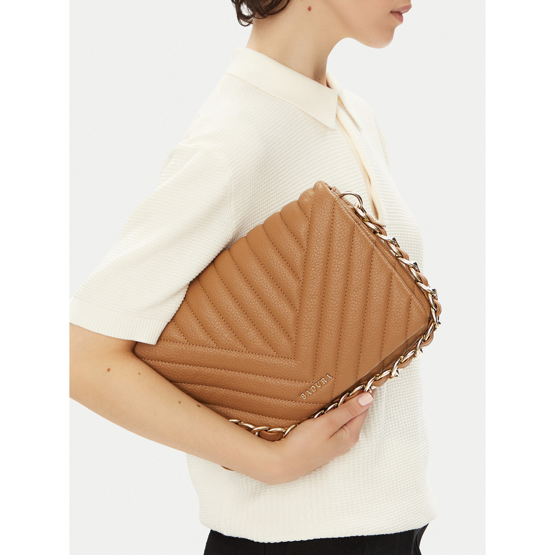 Дамска чанта Badura C-ADALE-XCH003 Бежов