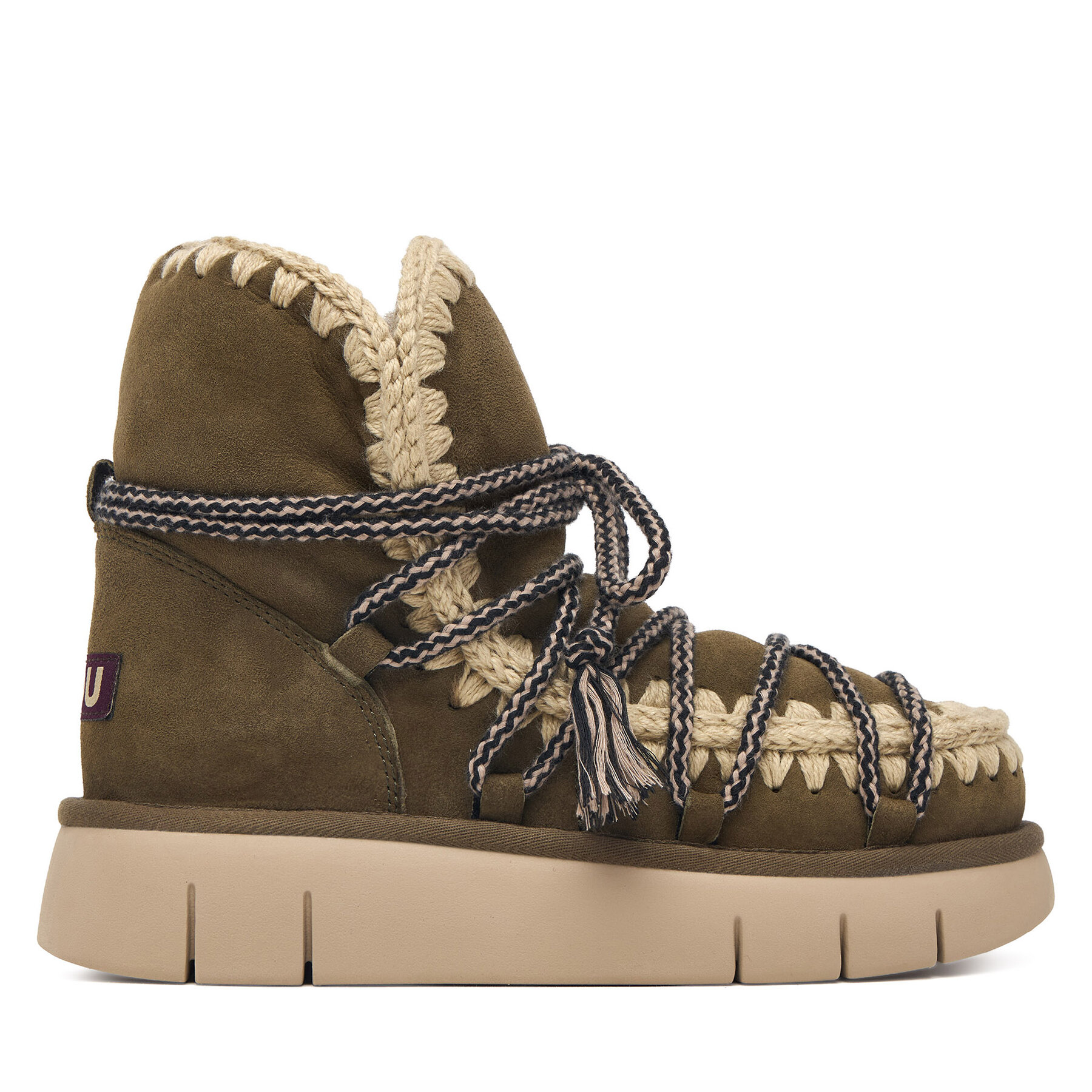 Čizme za snijeg Mou Eskimo Bounce FW531024A Kaki