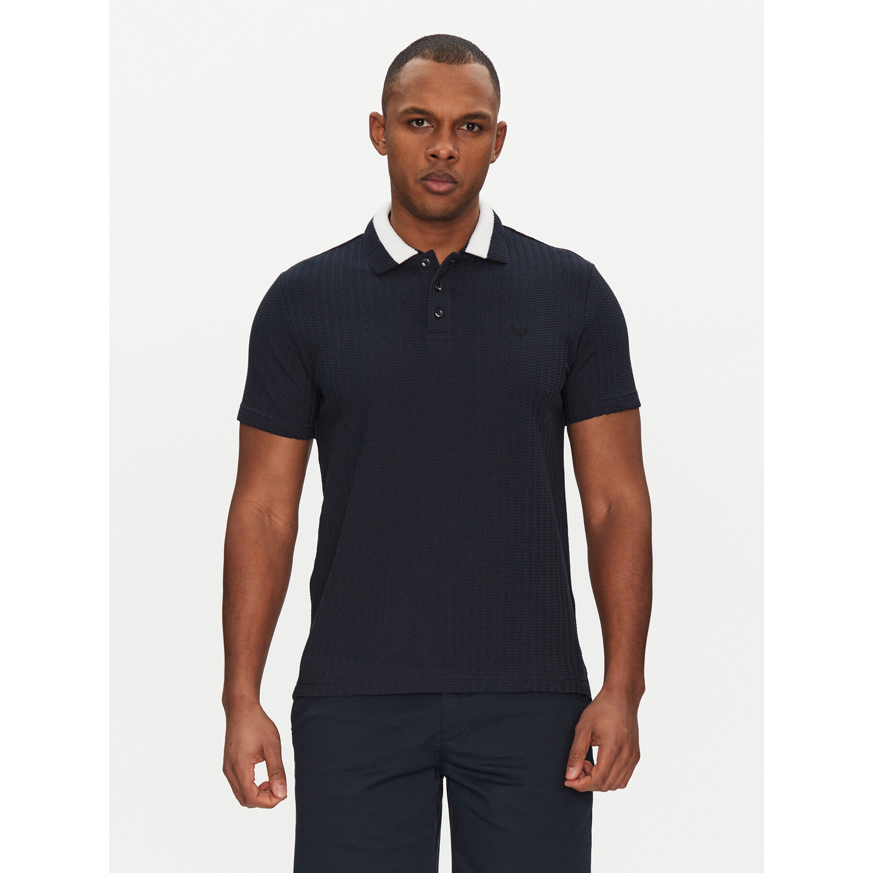 Emporio Armani Underwear Polo EM000571 AF12360 UB102 Σκούρο μπλε Regular Fit