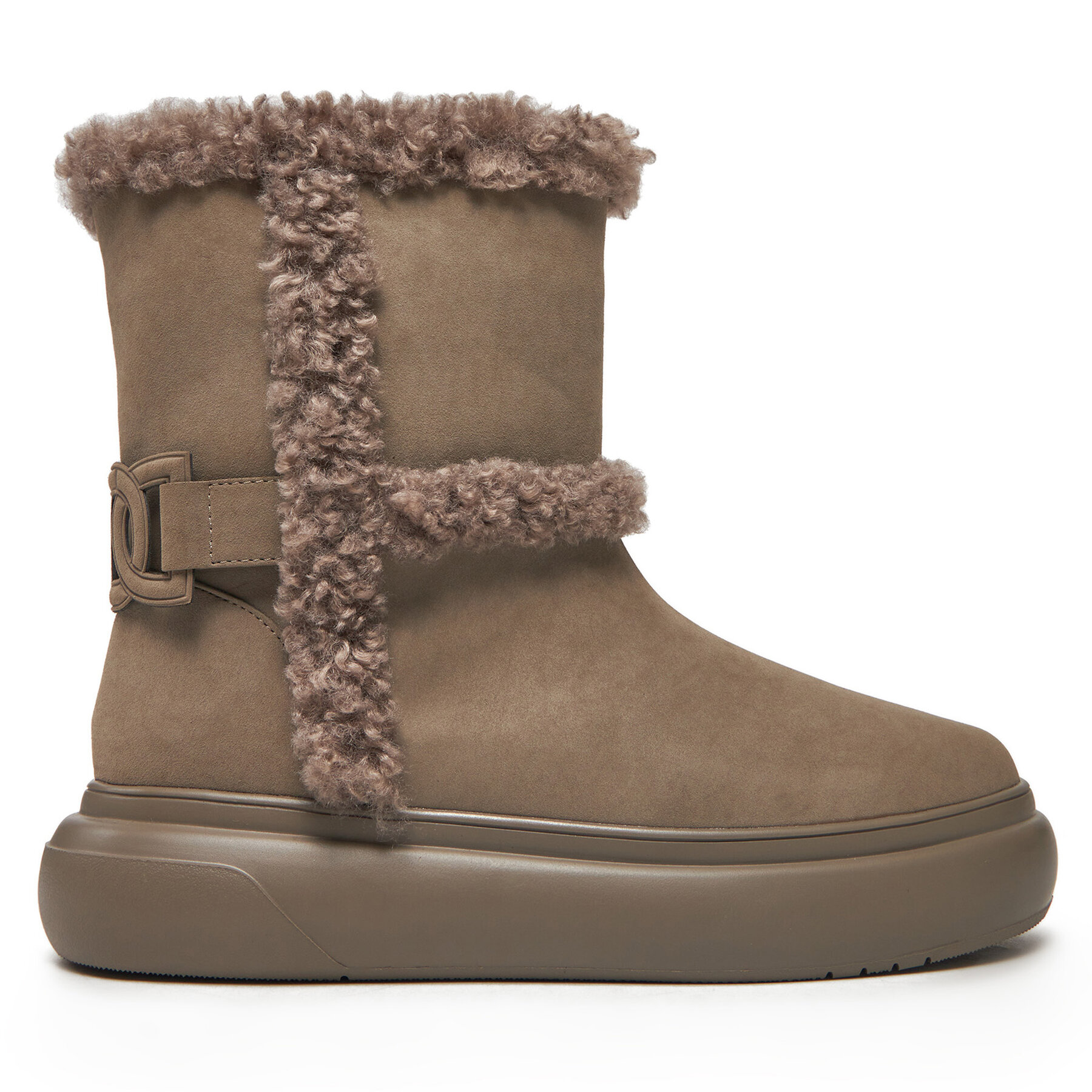 Cizme de zăpadă TWINSET 242TGT190 Maro