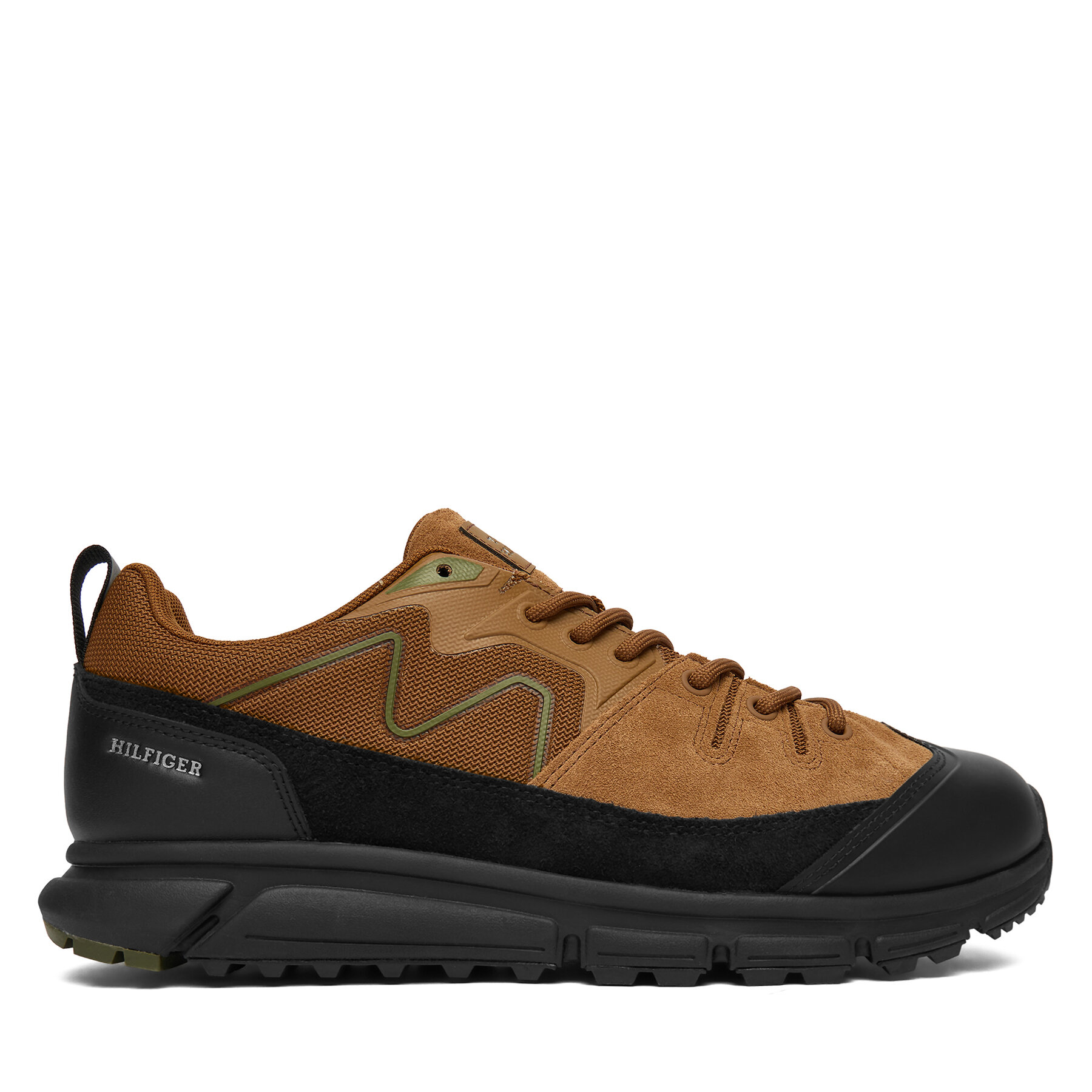 Superge Tommy Hilfiger Outdoor Sneaker Tech Suede Wpm FM0FM05723 Rjava