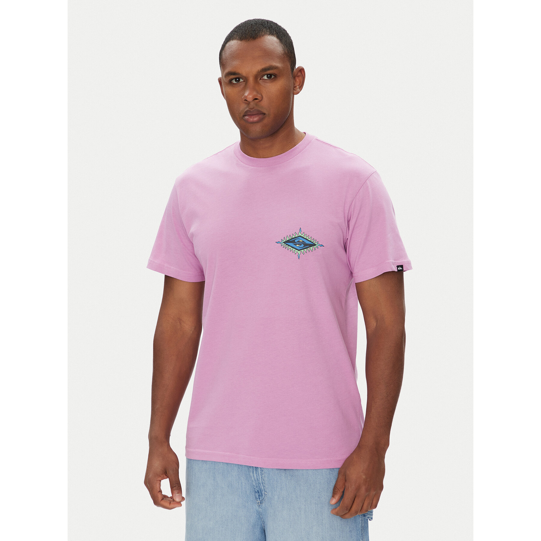 Quiksilver Póló Ev Beach Blast EQYZT08046 Lila Regular Fit