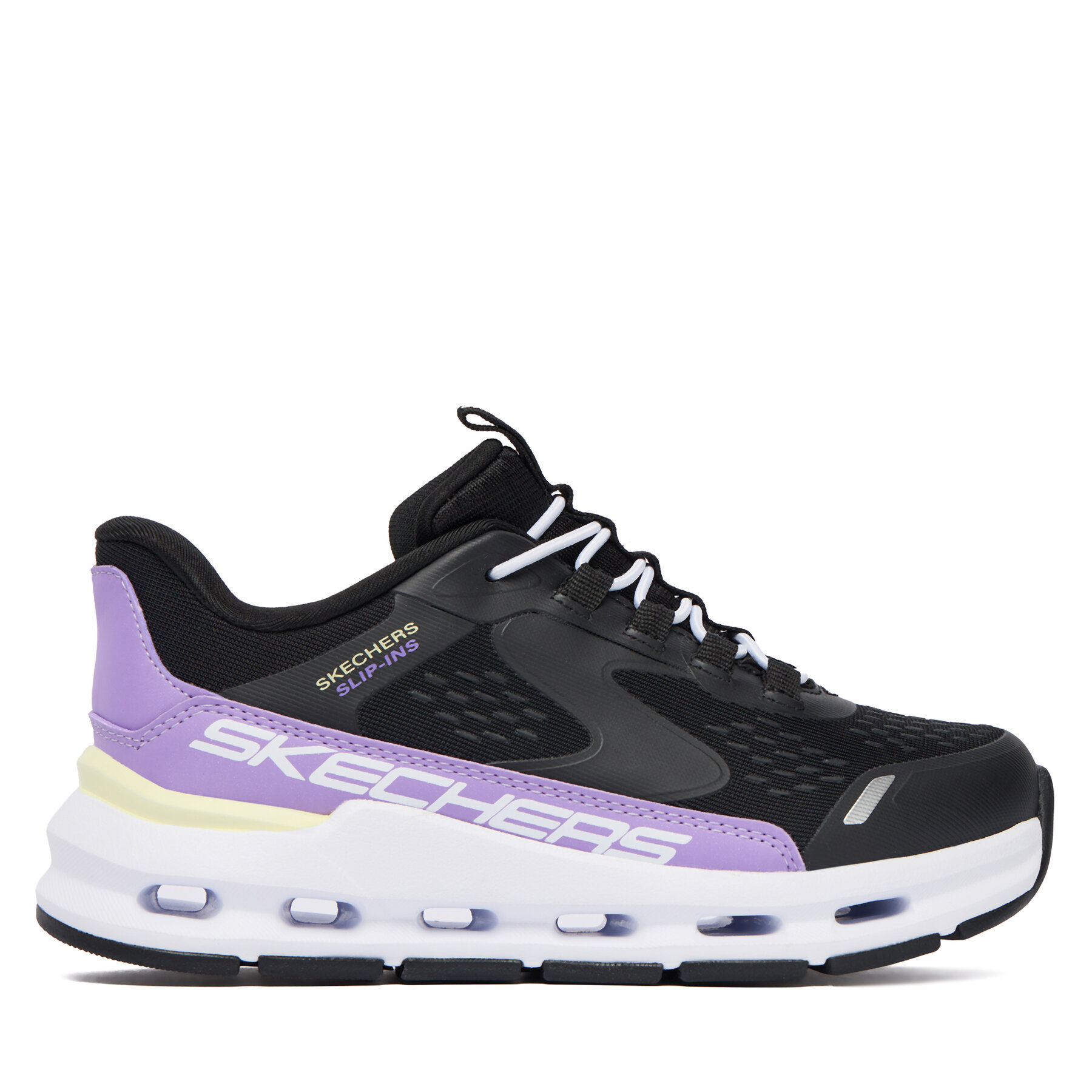 Sneakersy Skechers Glide-Step   303654L BKPR Čierna