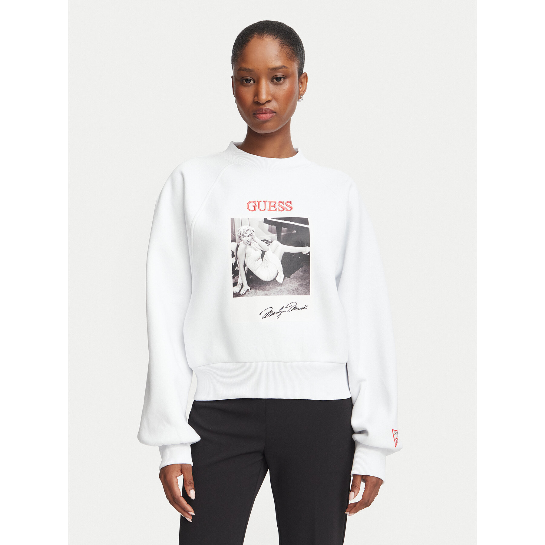 Guess Sweatshirt 184347 Weiß Classic Fit