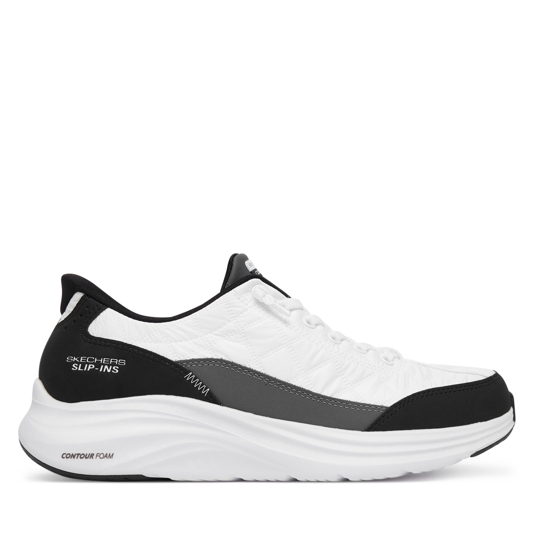 Sneakers Skechers Contour Foam - Cozy Fit 150404/WBK Alb