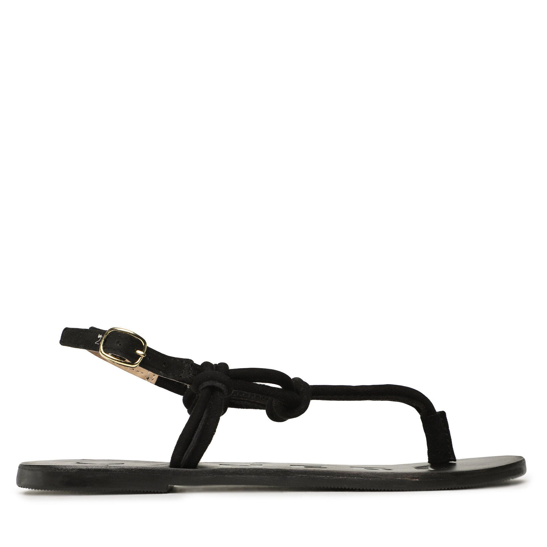 Sandale Manebi Suede Leather Sandals V 2.2 Y0 Negru