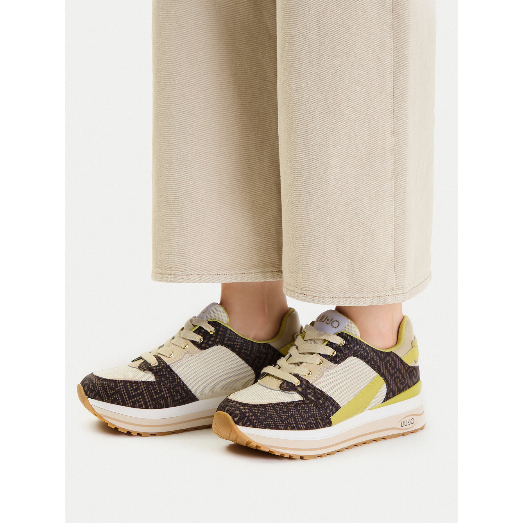 Sneakers Liu Jo Maxi Wonder 91 BA6011 TX518 Colorat