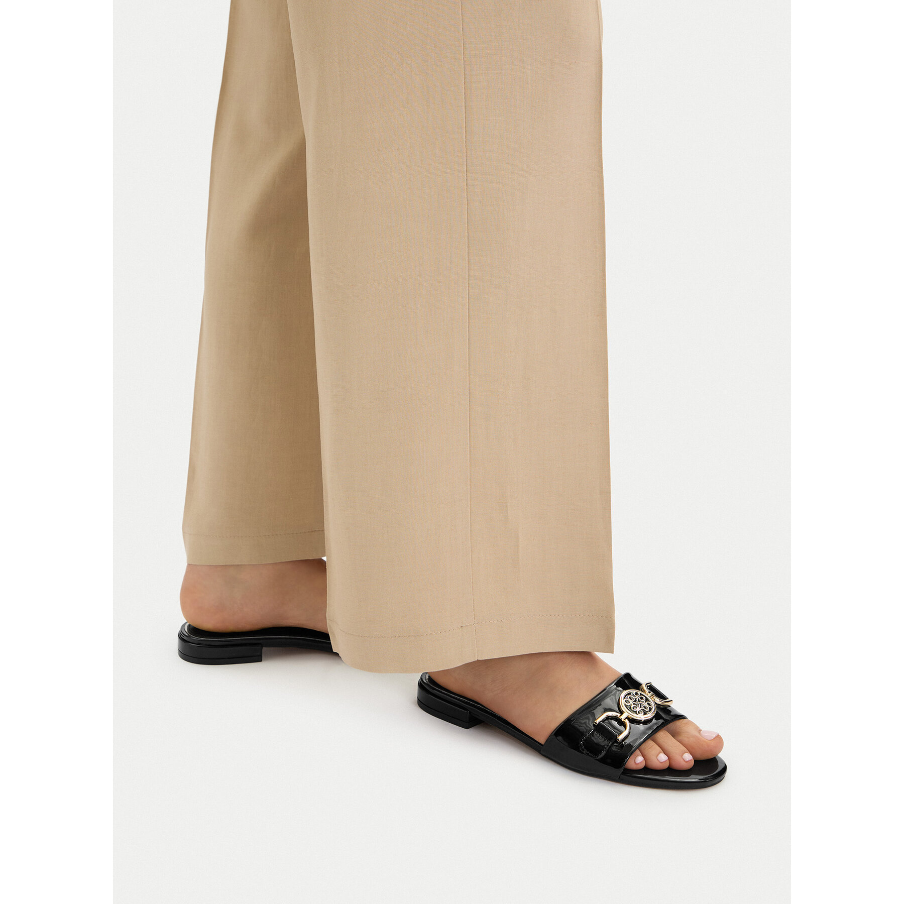 Šľapky Nine West CEO-LS6445-01 Čierna