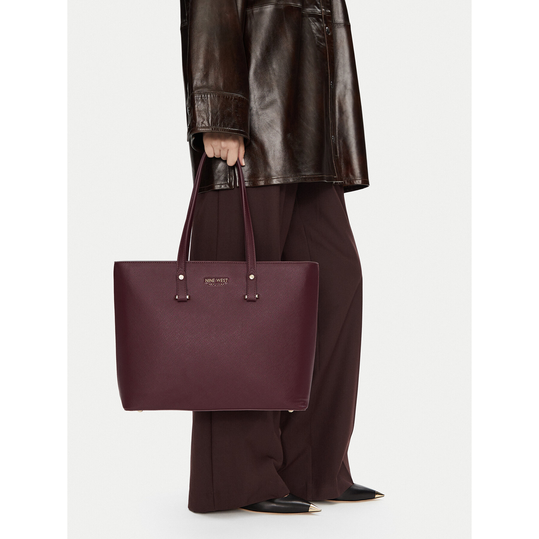 Τσάντα Nine West CEO-MIA-S211024-9 Μπορντό