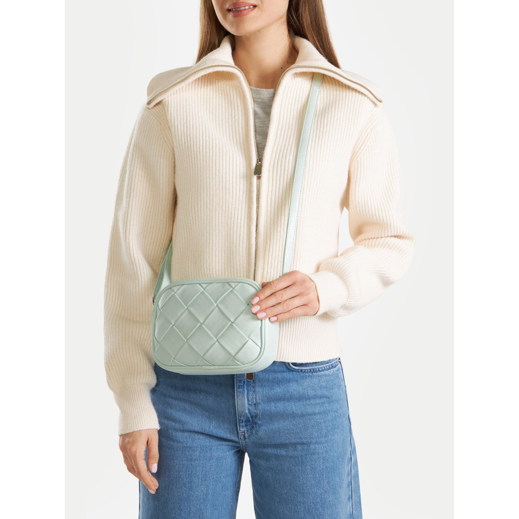 Дамска чанта JENNY JNY-M-019-07 Електриков