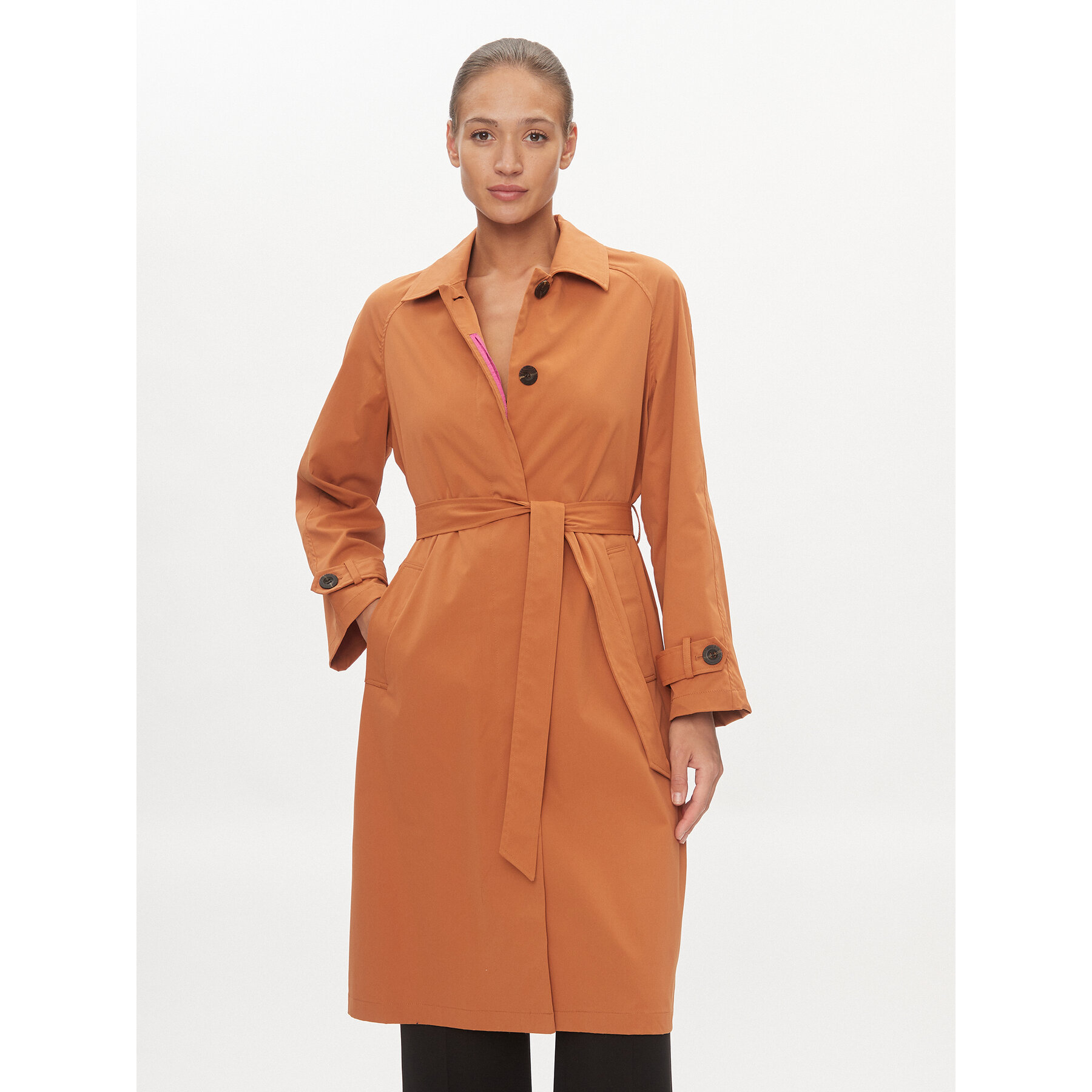 ONLY Tenchcoat Orchid 15308598 Braun Regular Fit