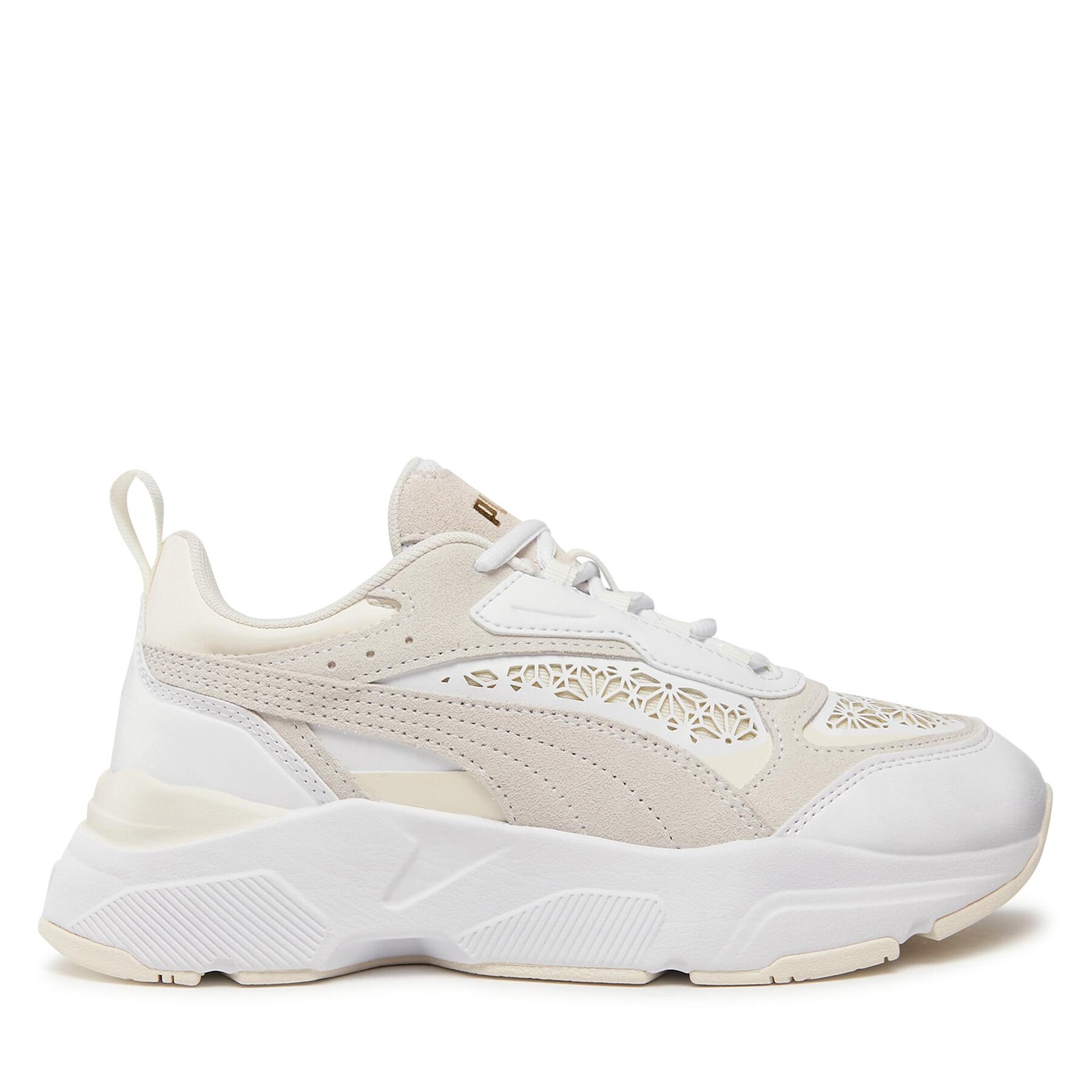 Zapatillas Puma Cassia Laser Cut 38929801 Blanco