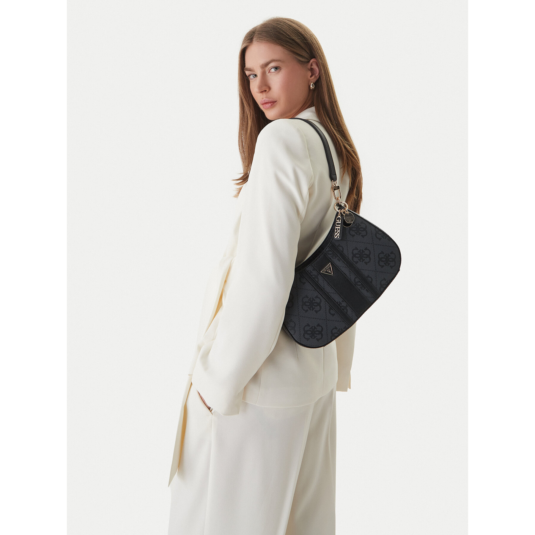 Geantă Guess Noelle II HWSS96 72180 Gri