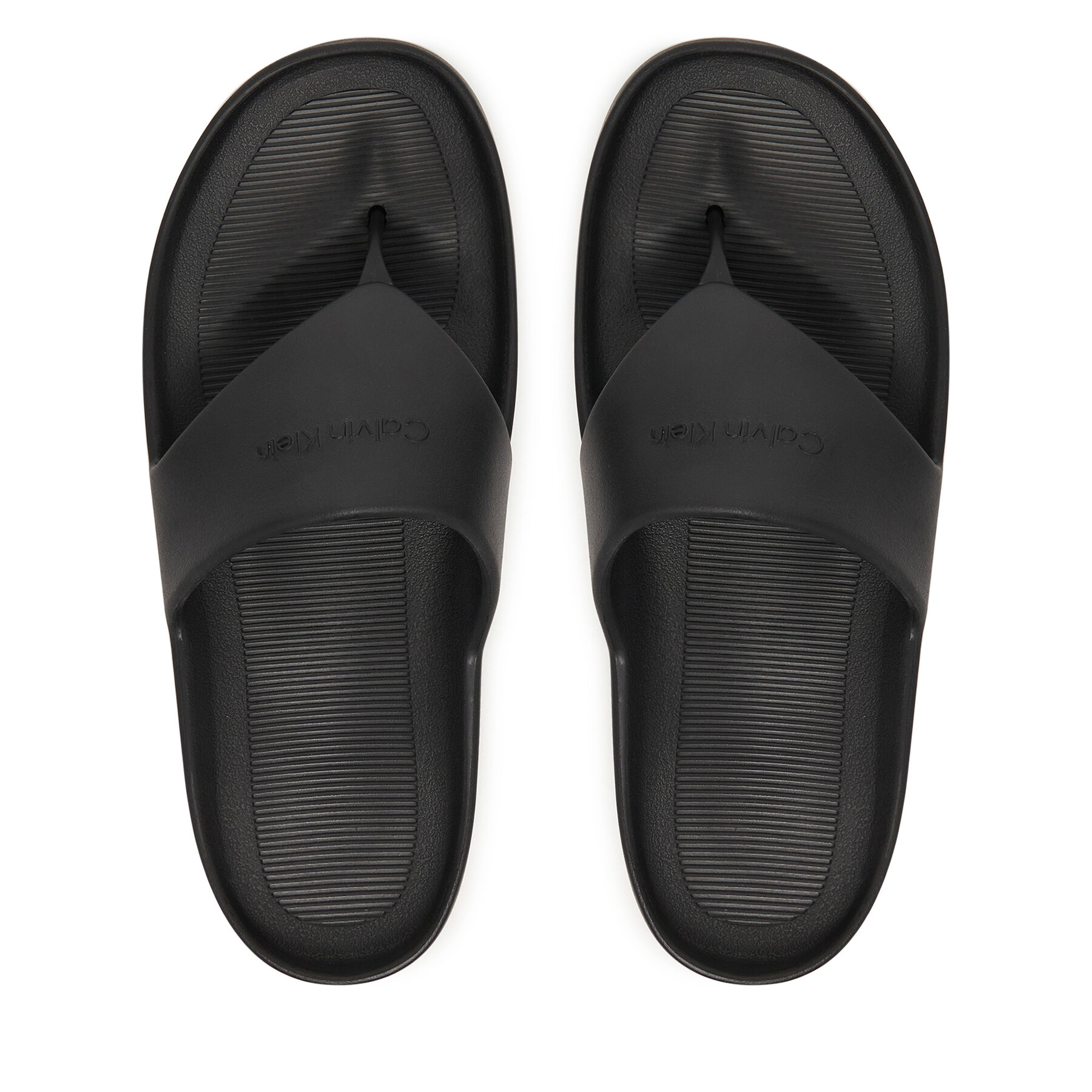 Žabky Calvin Klein One Piece Eva Flip Flop Thong HW0HW02957 Čierna