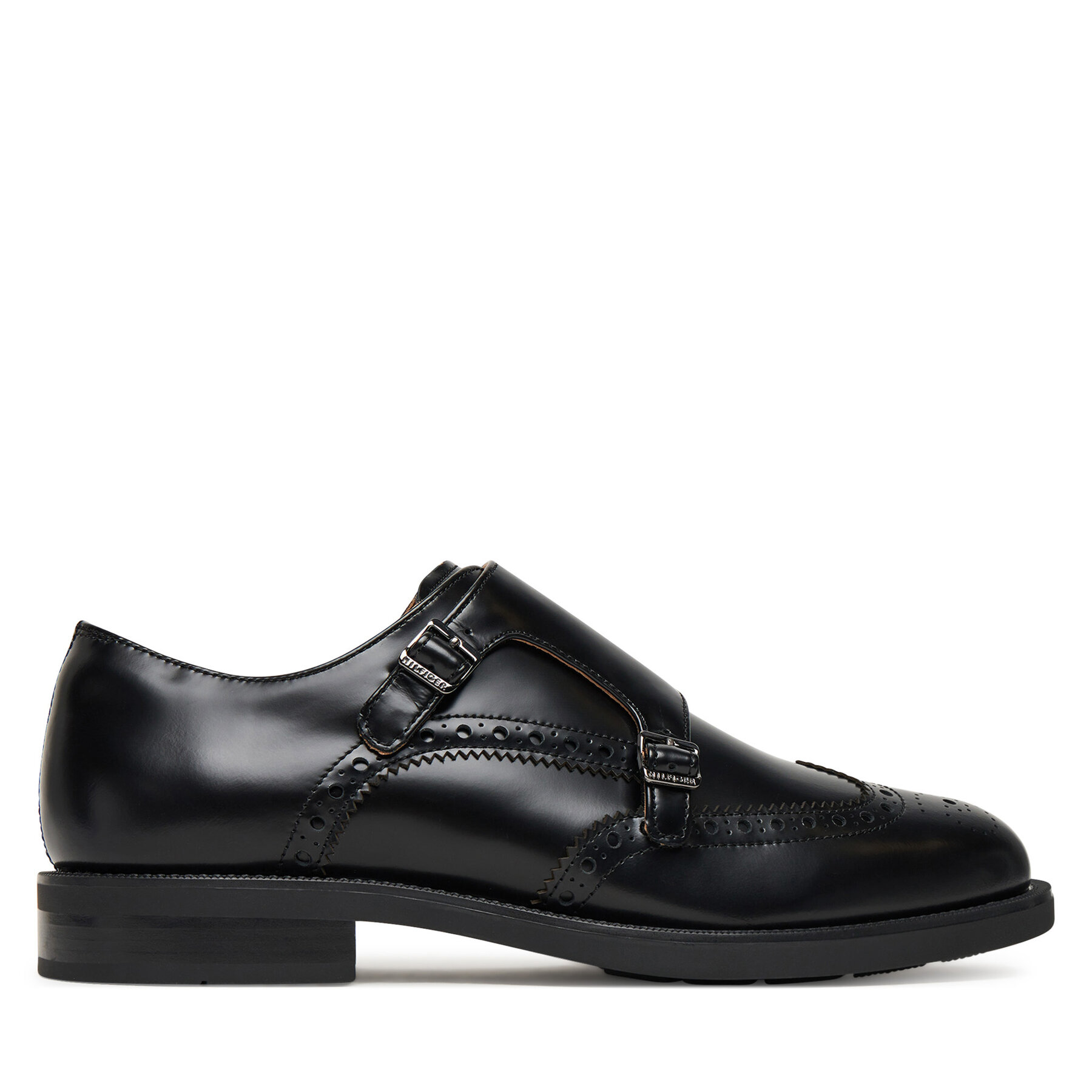 Tommy Hilfiger Pánske Poltopánky, Rozmer: 42, Čierna, Hilfiger Vogue FM0FM05767