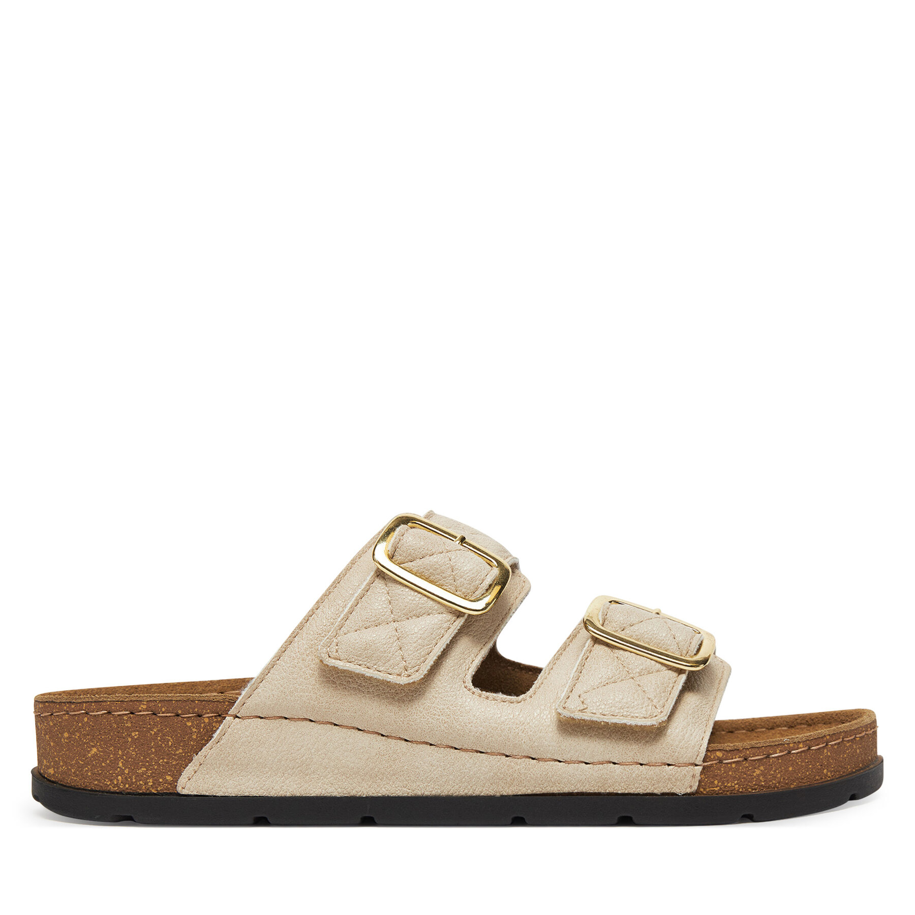 Papucs Scholl Bora 2 Straps Bézs