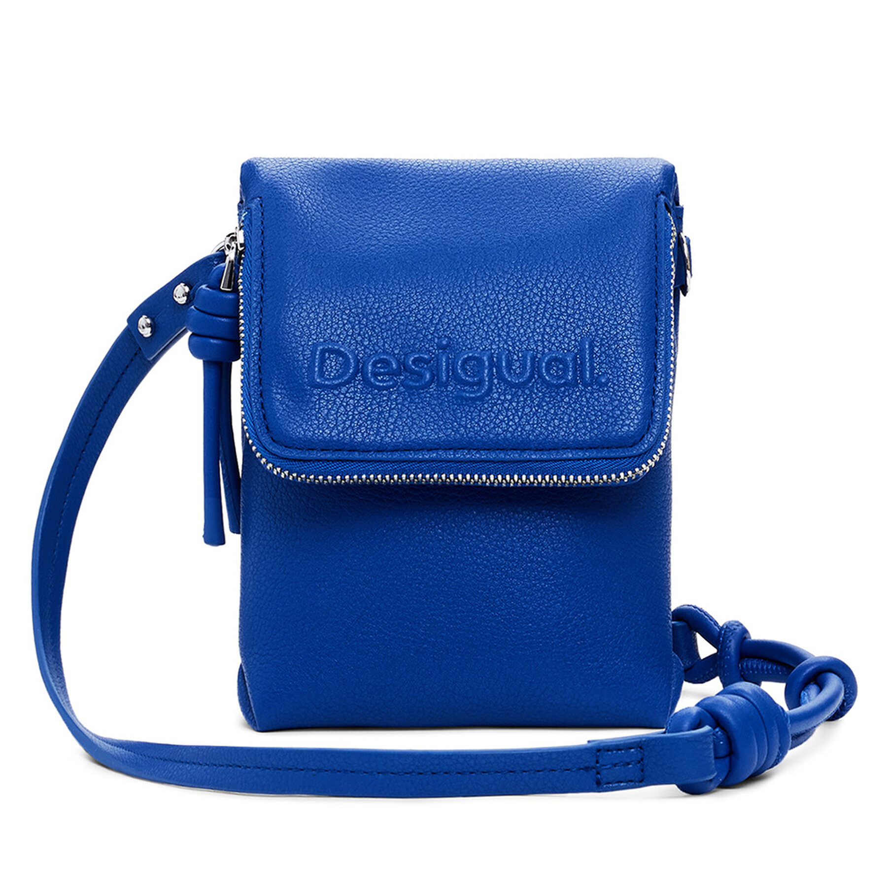 Borsa porta telefono Desigual 25SAYP37 Blu, Taglia OS, taglia : OS