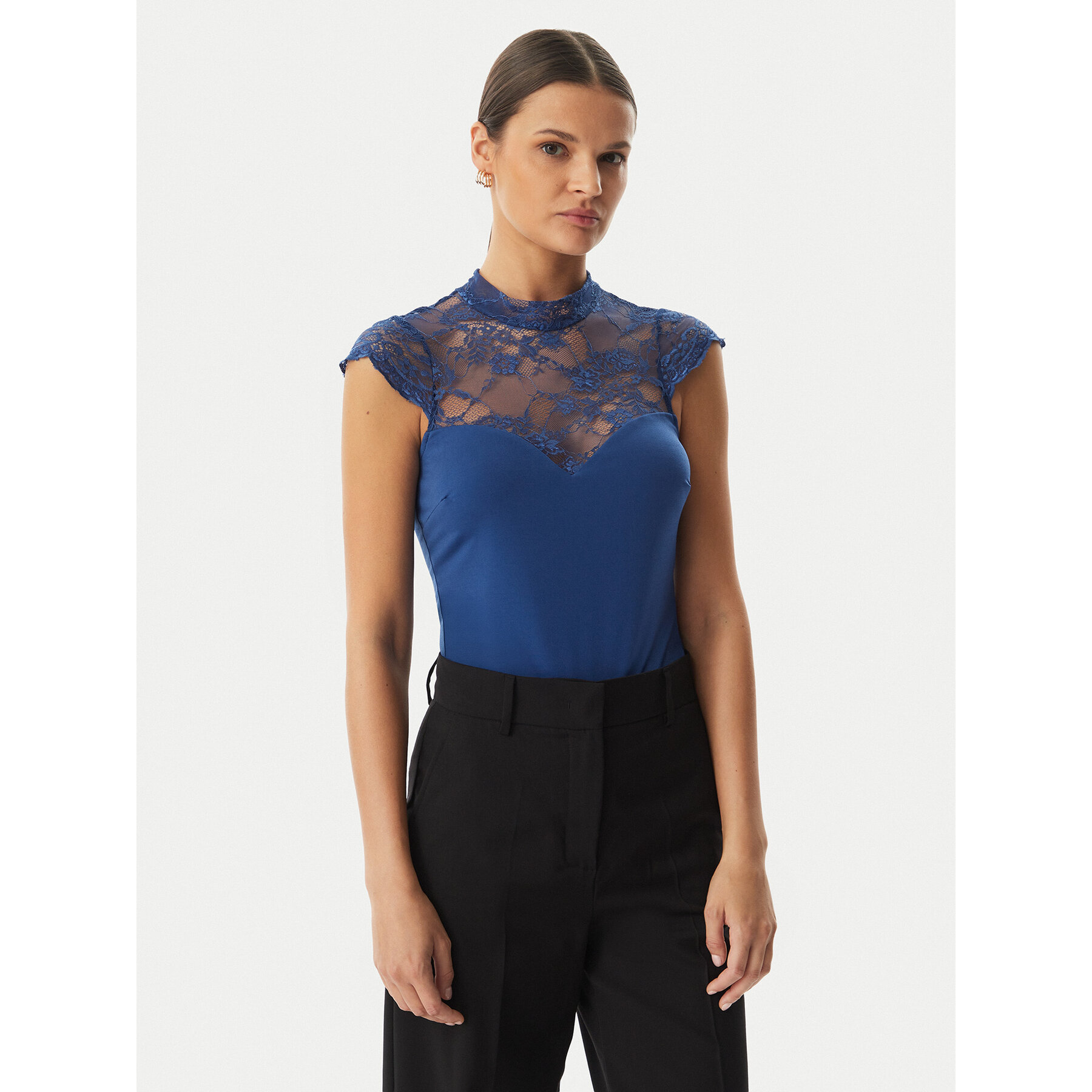 Rinascimento Body CFC0127525003 Blau Slim Fit