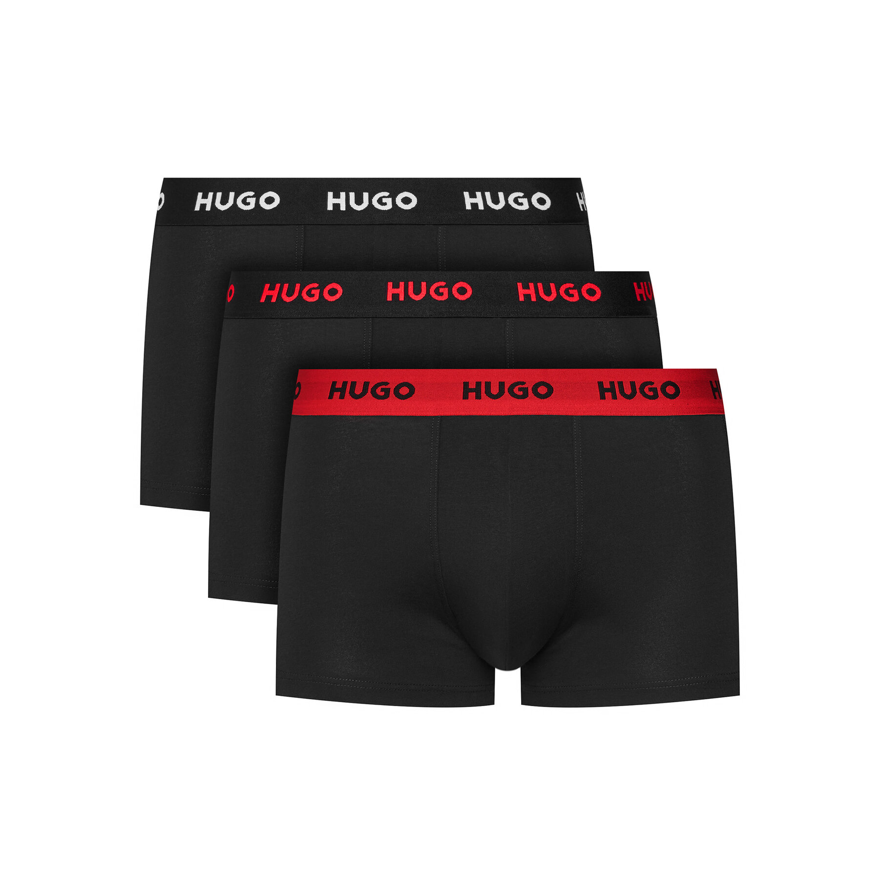 HUGO Σετ μποξεράκια Trunk Triplet Pack 50532611 Γκρι