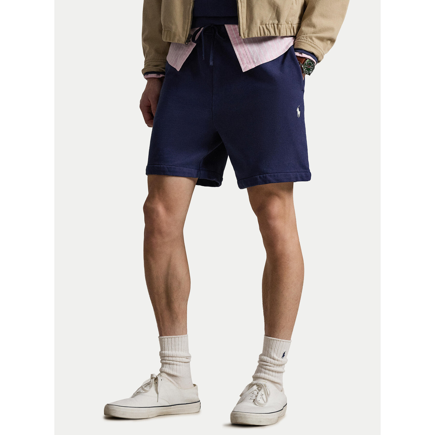 Polo Ralph Lauren Stoffshorts 710934602011 Dunkelblau Regular Fit