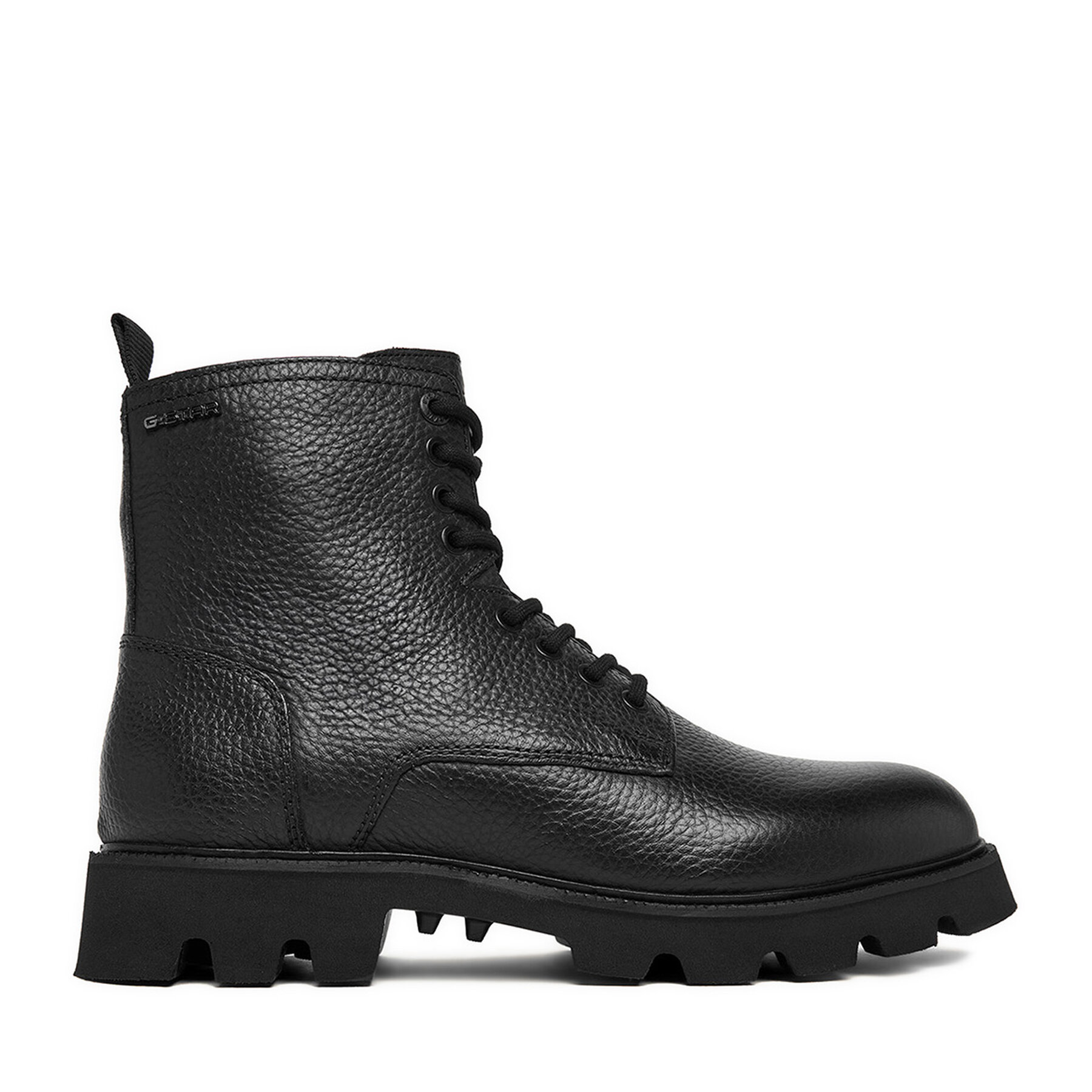 Šnurovacia obuv G-Star Raw EO-ROWHIDE-03 MI08 Čierna