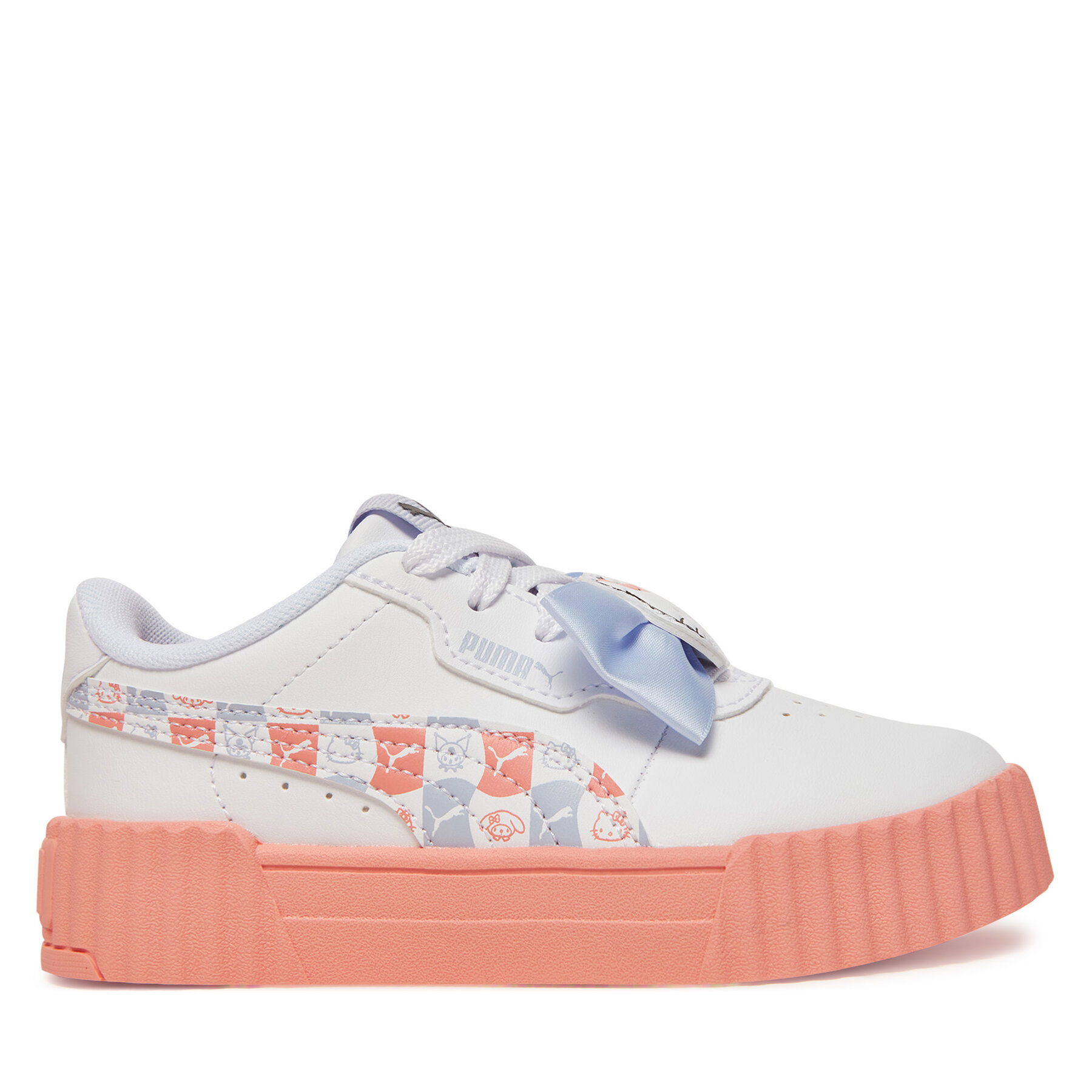 Puma Dievča Sneakersy, Rozmer: 32_5, Biela, Carina 3.0 HK&FR PS 401419 01