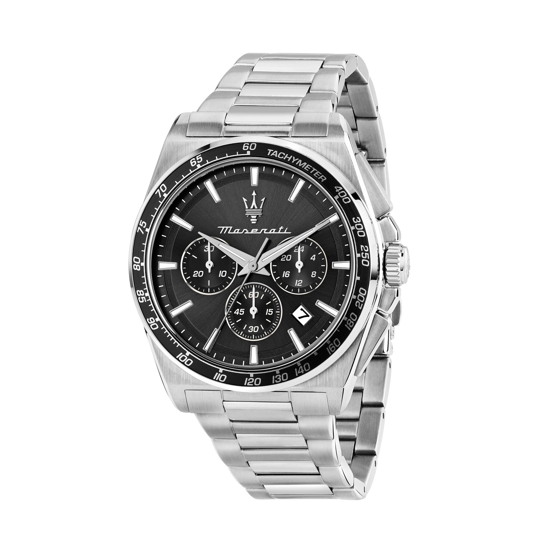 Ročna ura Maserati Velocita Chronograph R8873652012 Srebrna