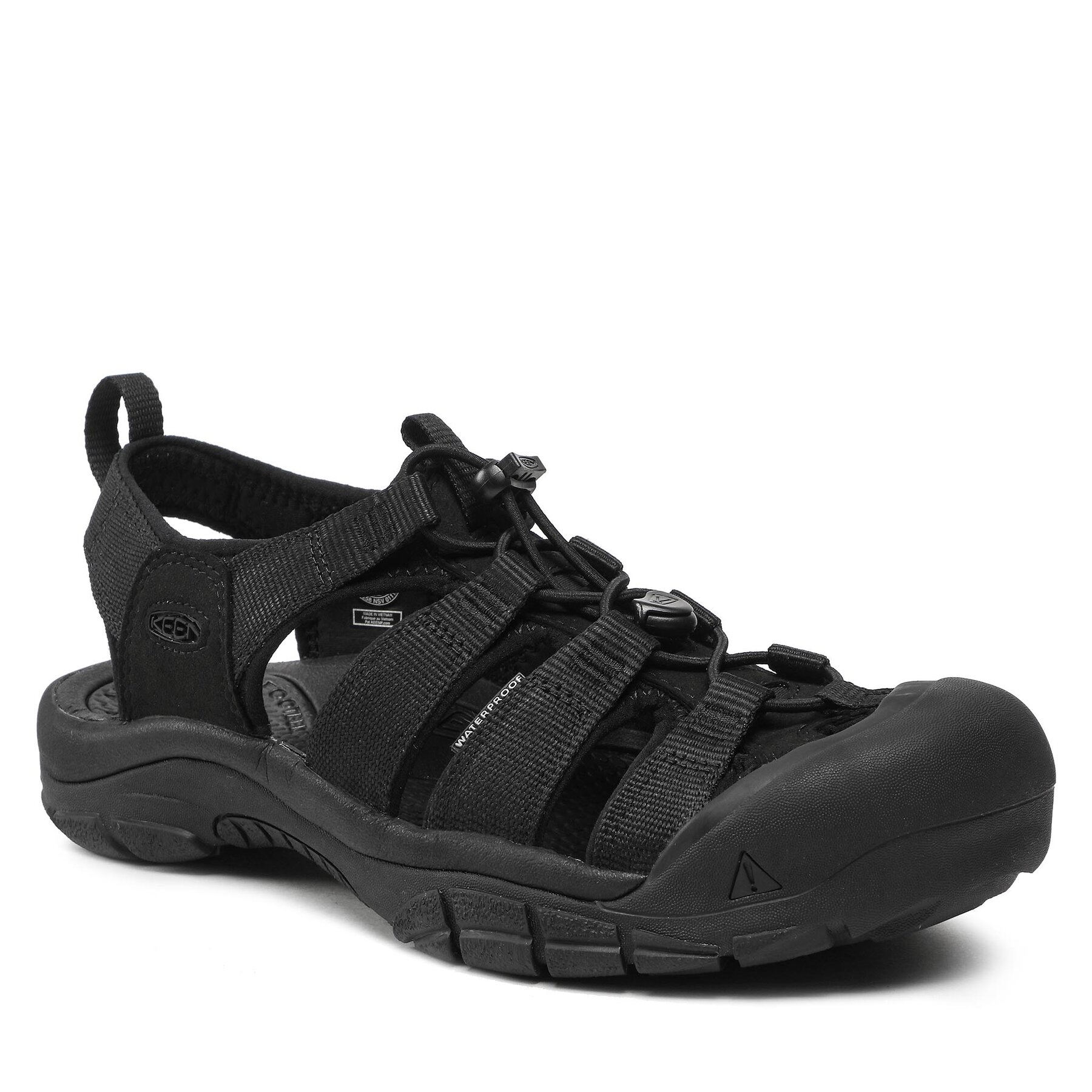 Sandale Keen Newport H2 1022258 Triple Black 1022258 imagine noua