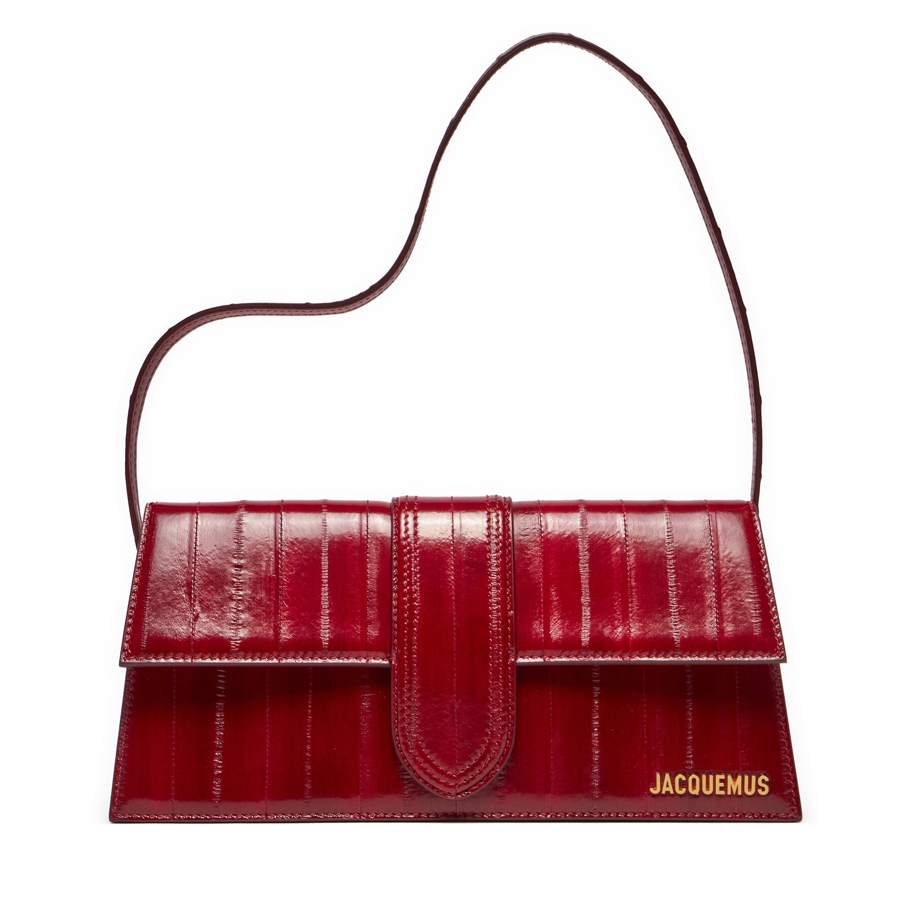 Sac à main JACQUEMUS Le Bambino Long 221BA013-3169 Rouge