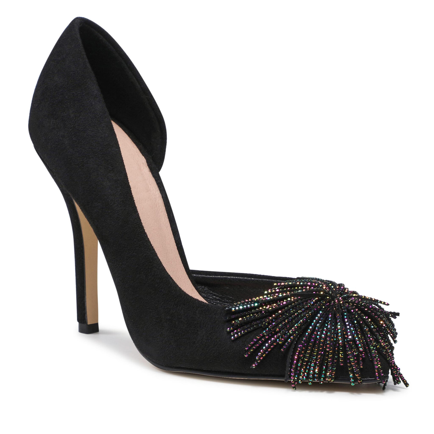 Pantofi cu toc subțire Menbur 22585 Black 0001