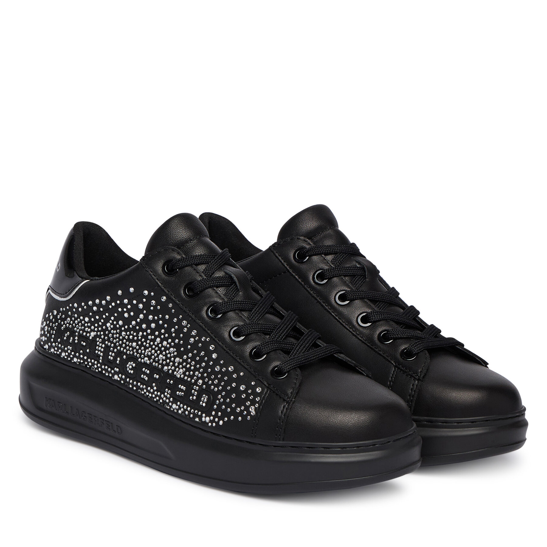 Tenisice KARL LAGERFELD Kapri KL62556 Crna