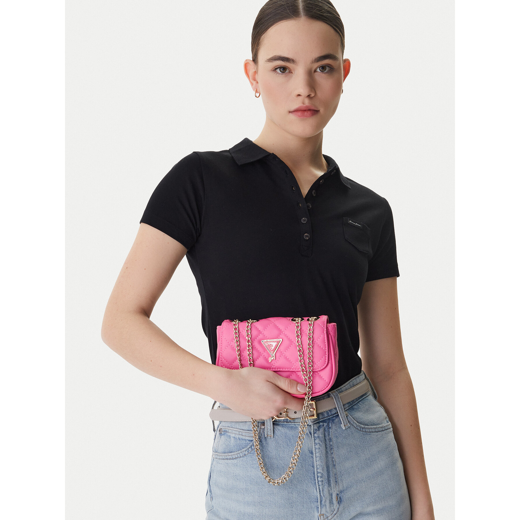 Дамска чанта Guess J5YZ17 WGT10 Розов