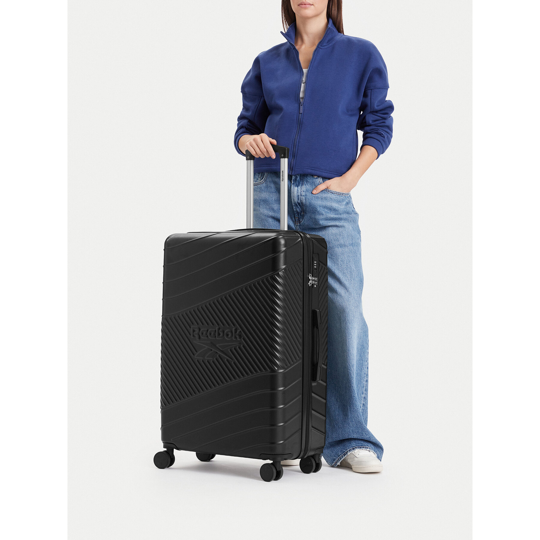 Valiză mare Reebok CWBEO-RBK-MS-004-L Negru