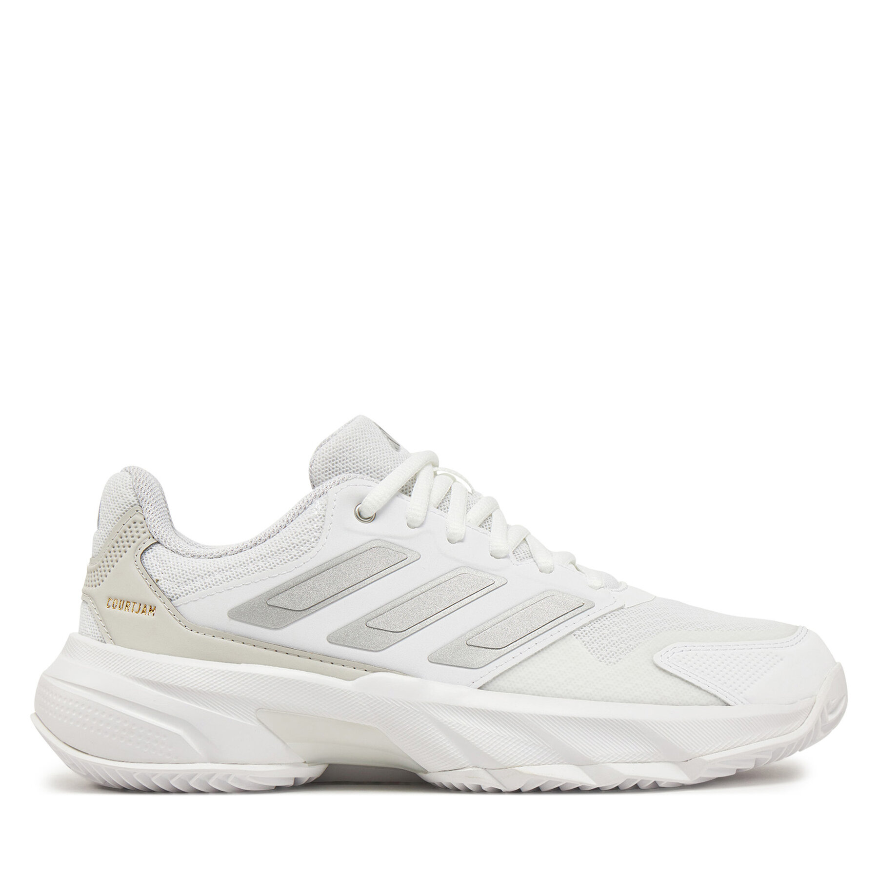 Donna Scarpe da tennis adidas, Taglia 38_23, Bianco, Courtjam Control 3 Clay JS2894, taglia : 38_23