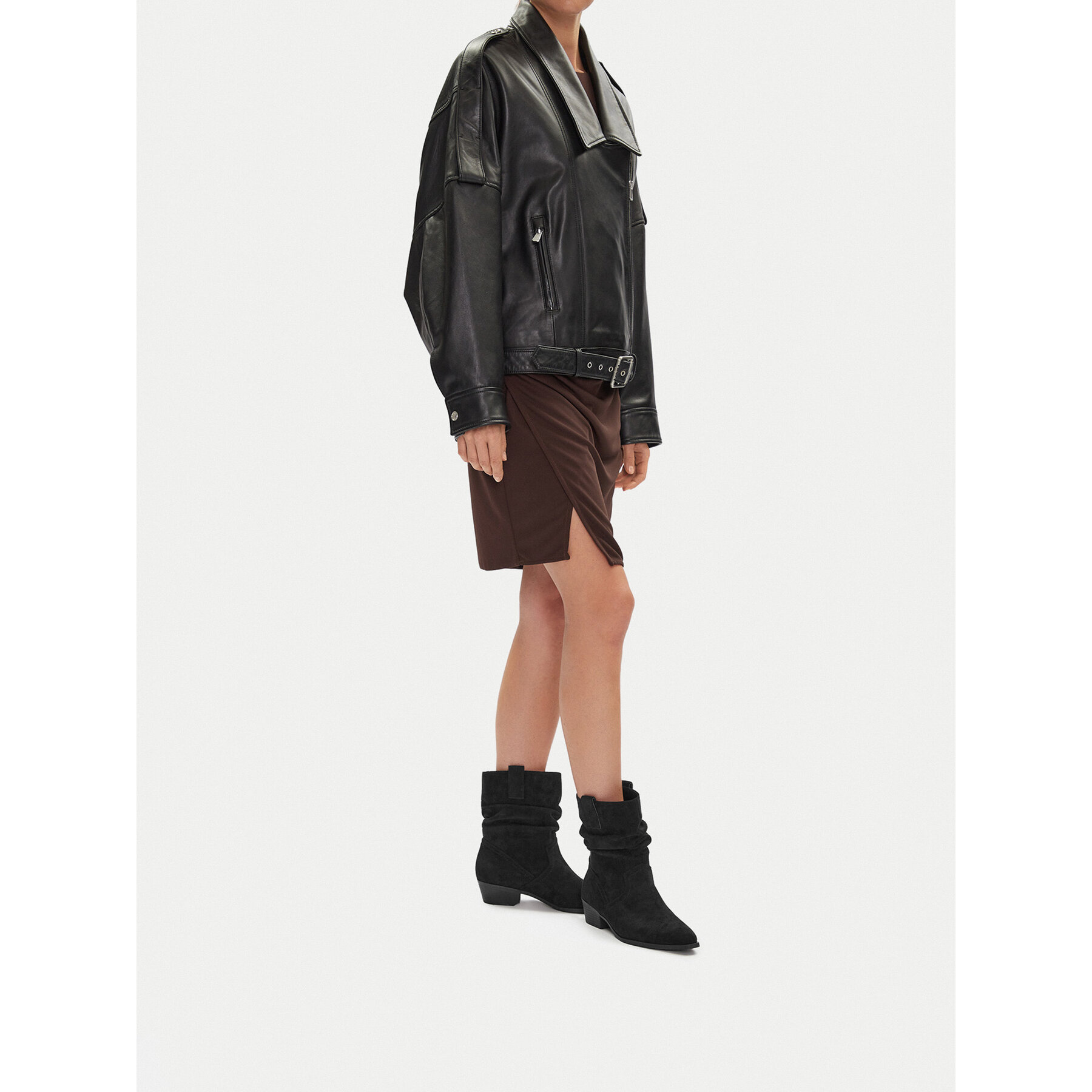 Каубойски обувки JENNY CEO-R25AW09074 Черен