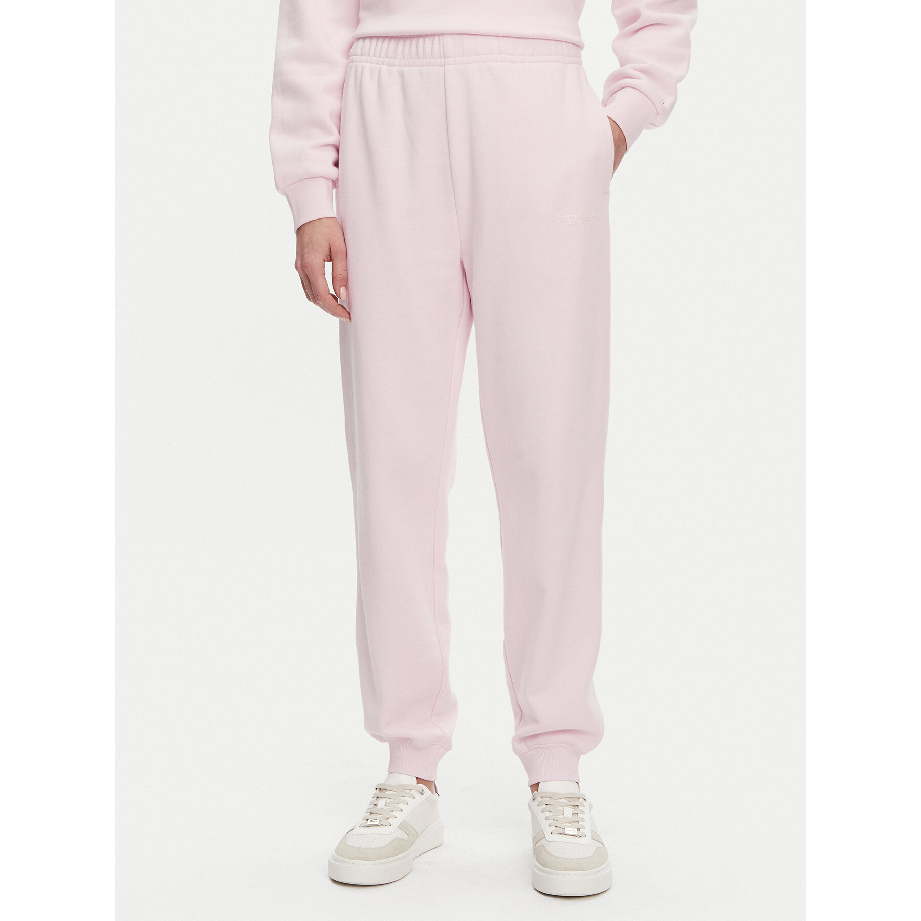 Tommy Hilfiger Jogginghose WW0WW45576 Rosa Regular Fit