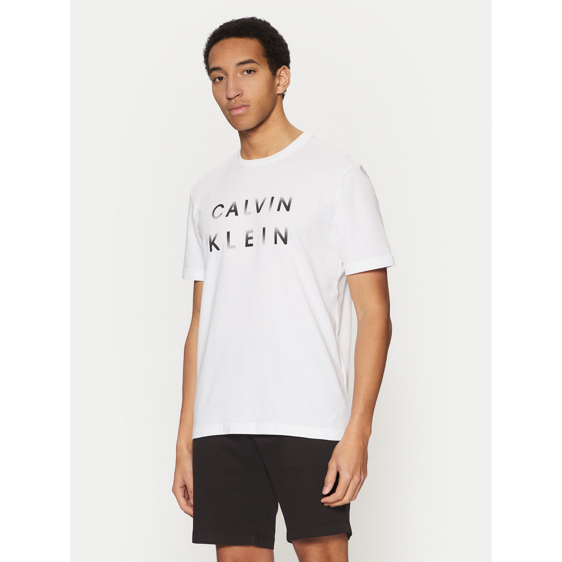Calvin Klein Póló K10K114156 Fehér Regular Fit
