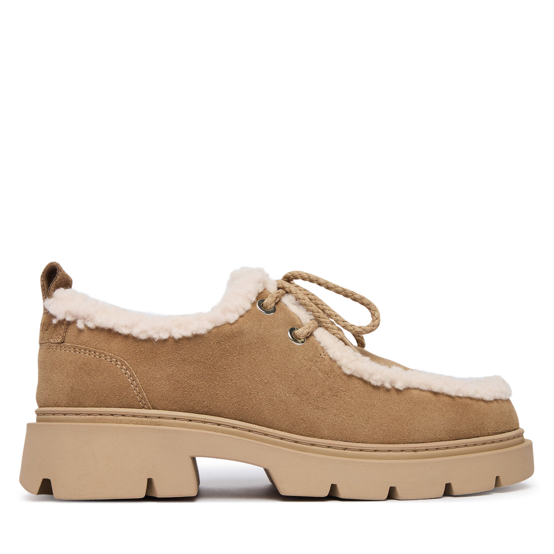 Polobotky Inuikii Mocabee Curly 1015.003.0011 Béžová