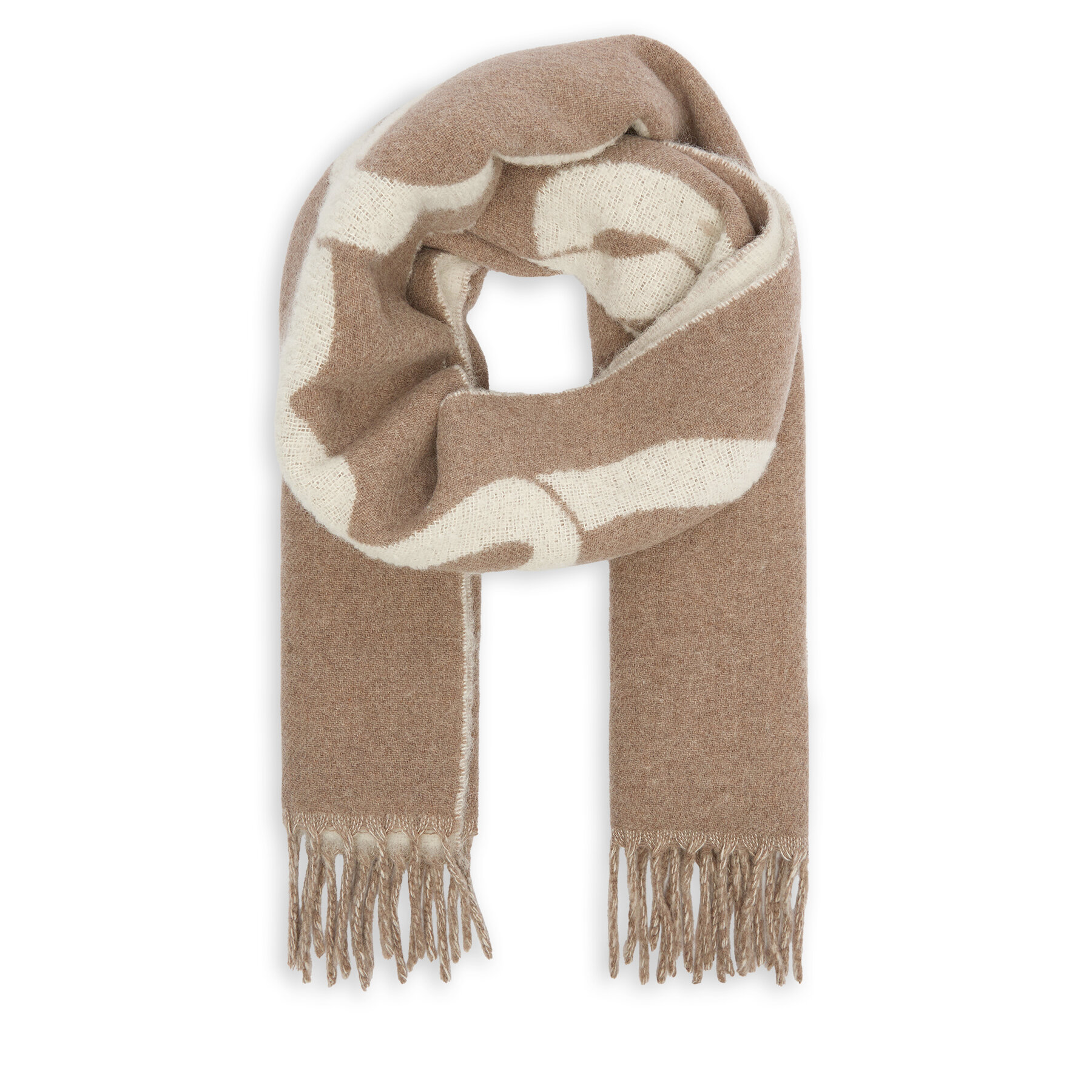 Κασκόλ KARL LAGERFELD 246W3308 Μπεζ