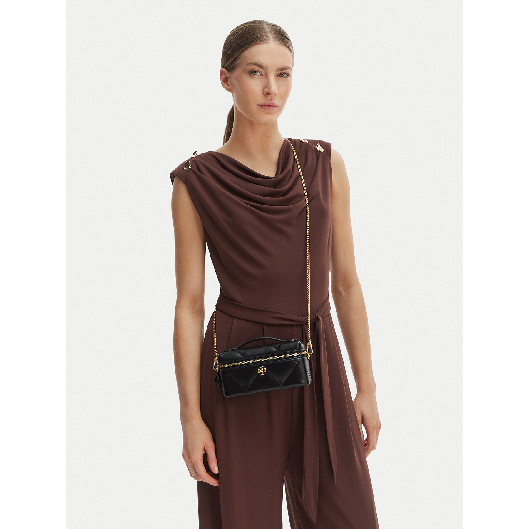 Táska Tory Burch 176449 Fekete