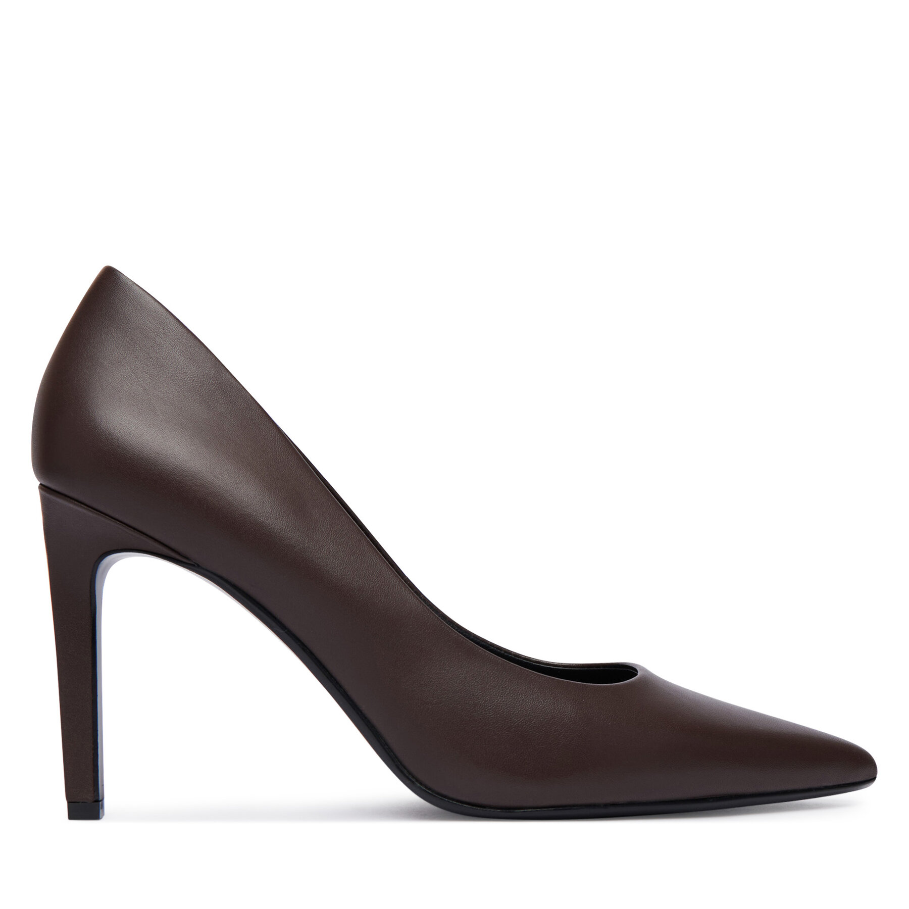 Čevlji z visoko peto Calvin Klein Ess Stiletto 90 HW0HW02608 Rjava