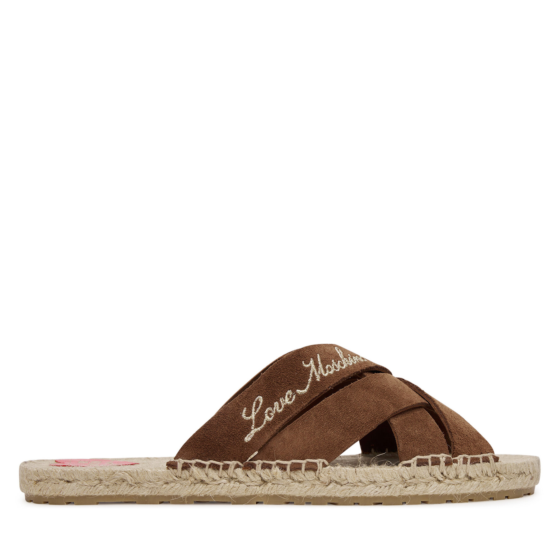 Šľapky LOVE MOSCHINO JA28362G0MIG0300 Hnedá