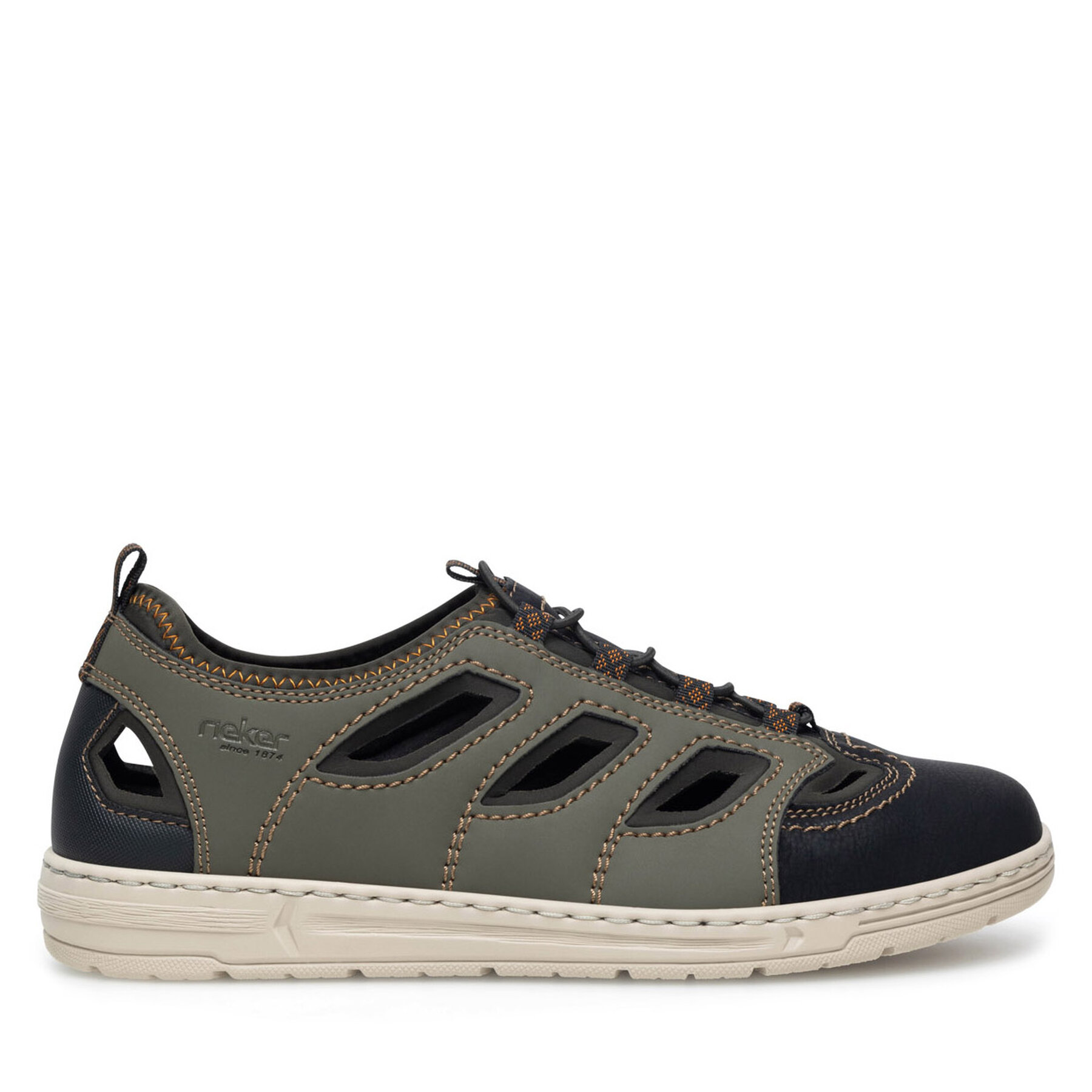 Обувки Rieker 08665-54 Зелен