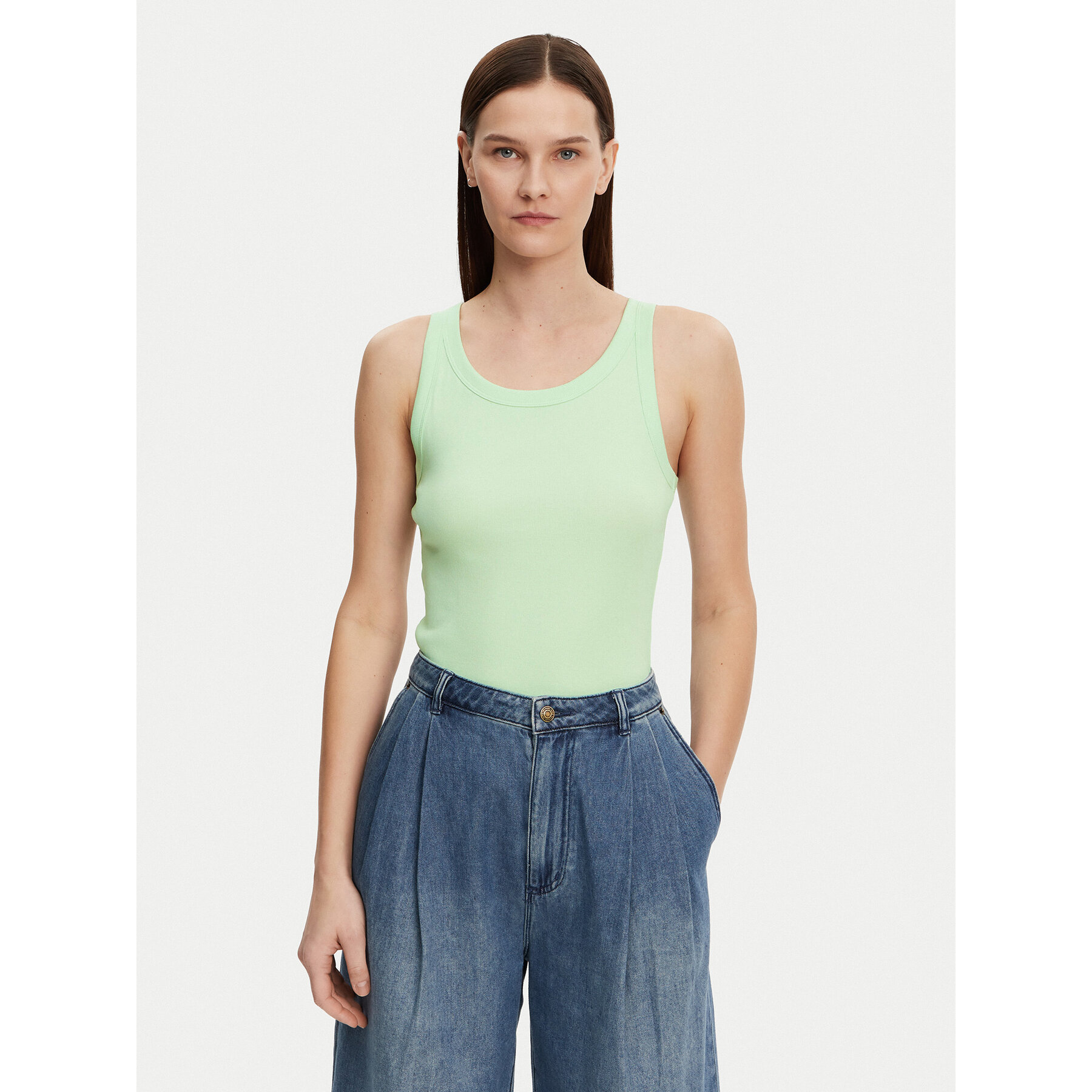 Marc O'Polo Denim Marc O'Polo Denim Τοπ 500 0005 982 Πράσινο Slim Fit