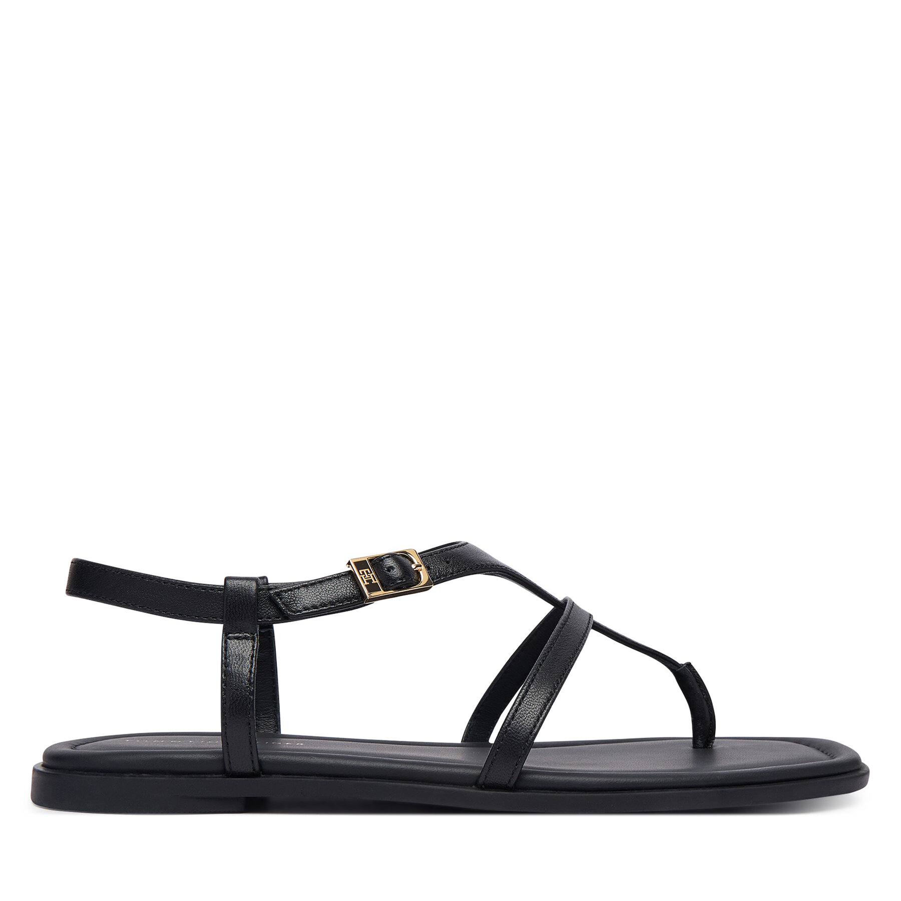 Sandali Tommy Hilfiger Th Buckle FW0FW09367 Črna