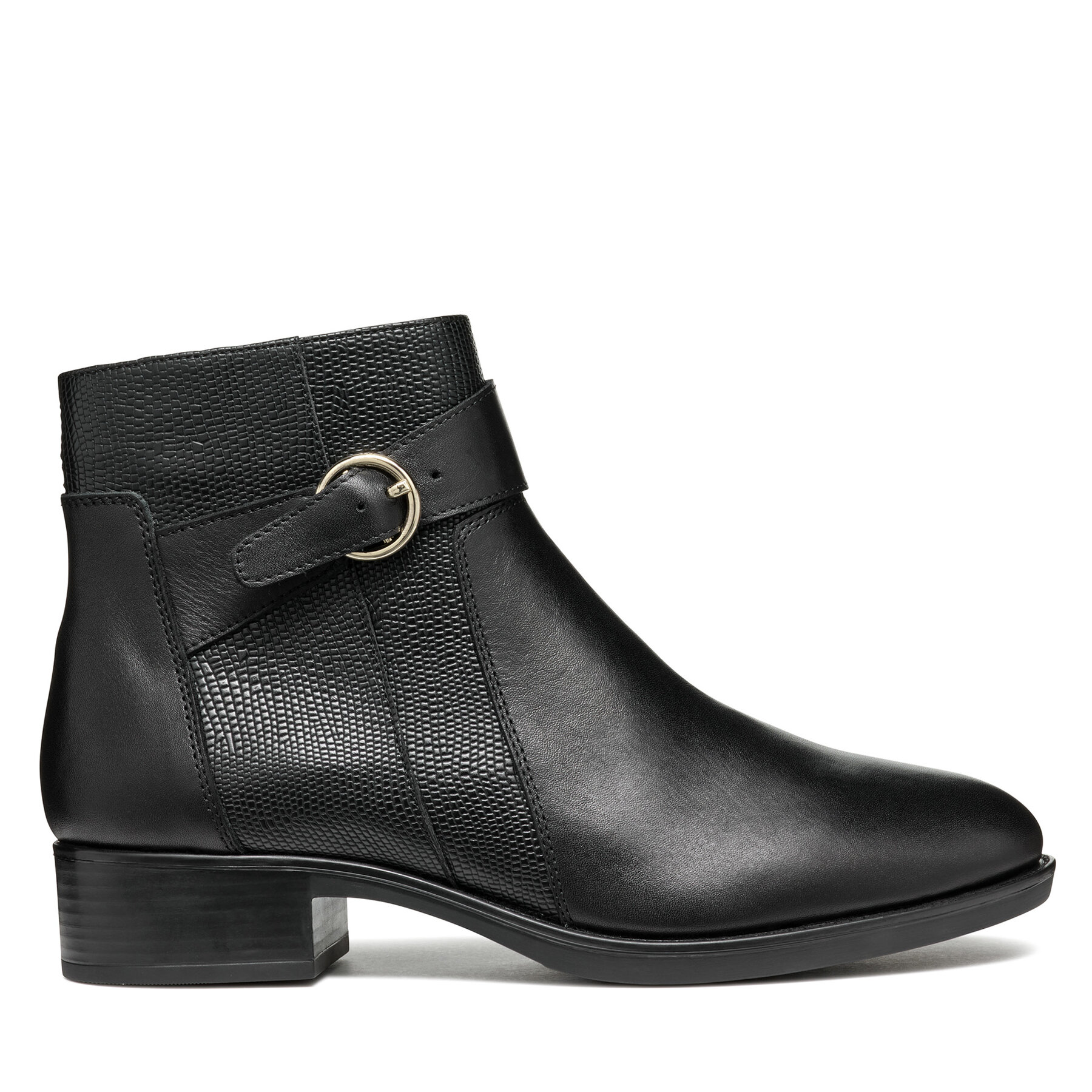 Členková obuv Geox D Felicity D46G1A 04304 C9997 Čierna