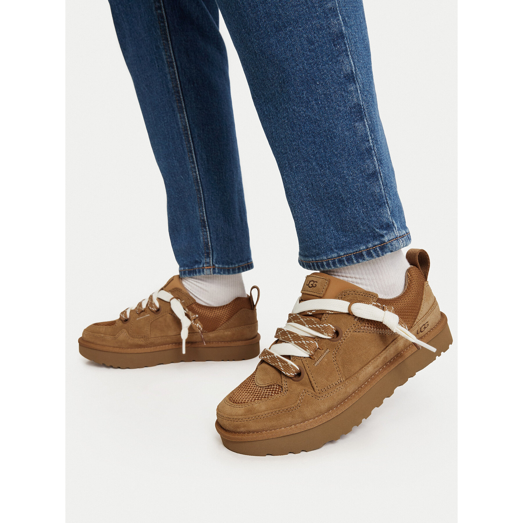 Сникърси Ugg Sneakersy W Lo Lowmel 1168890 Кафяв