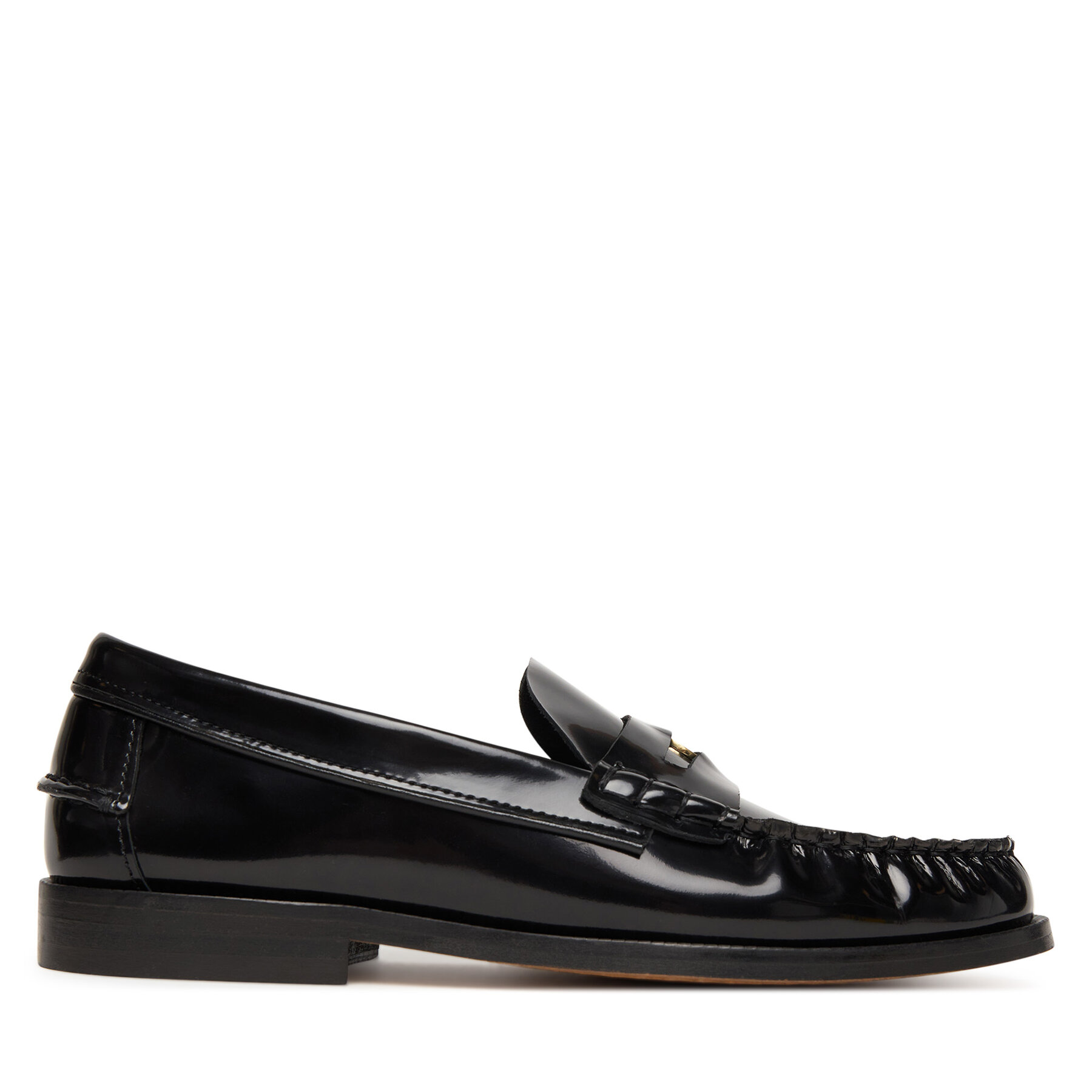 Mokasini Tommy Hilfiger Hilfiger Penny Abrasivato FW0FW09257 Črna