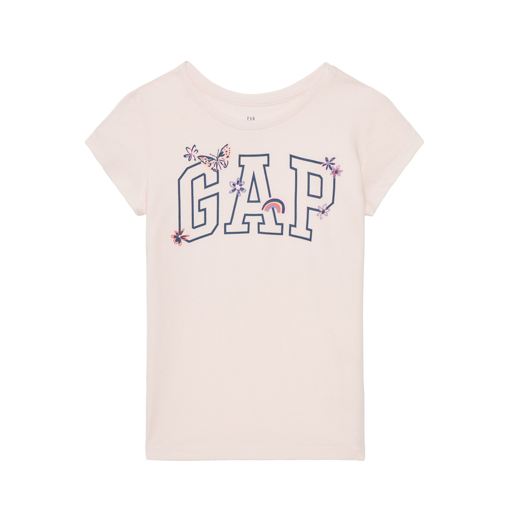 Gap Póló 721891-01 Rózsaszín Regular Fit